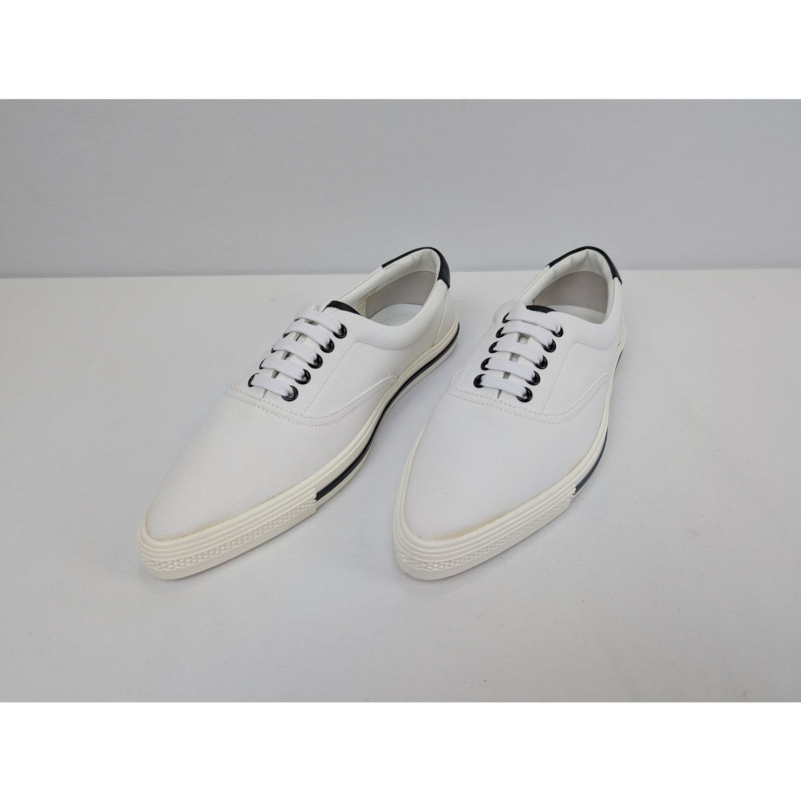 Saint Laurent Paris o1rshd1 Club Low top Sneakers in Off-White 44 Size US 11 / EU 44 - 9 Thumbnail