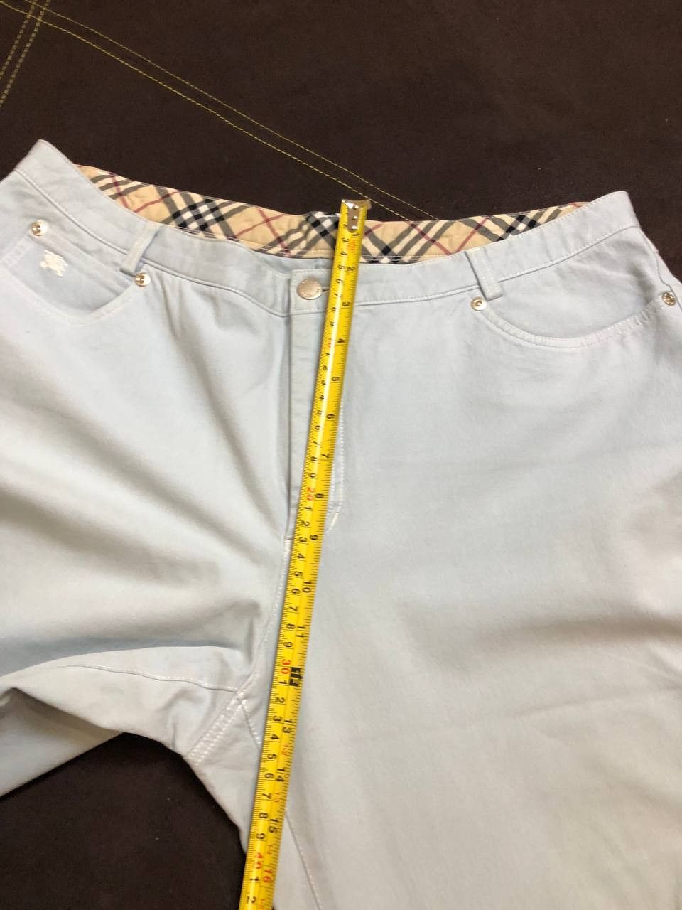 Burberry Luxury Novacheck Burberry streetwear jeans Size 36" / US 14 / IT 50 - 10 Thumbnail