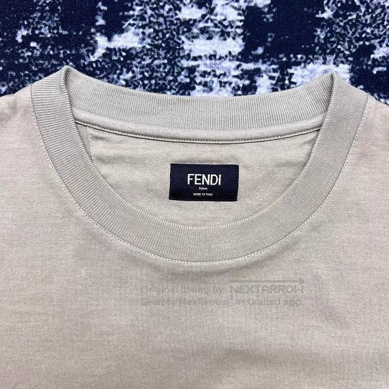 Fendi Fendi Monogram FF Zipper Pocket Short Sleeve T-Shirt Size US S / EU 44-46 / 1 - 3 Thumbnail