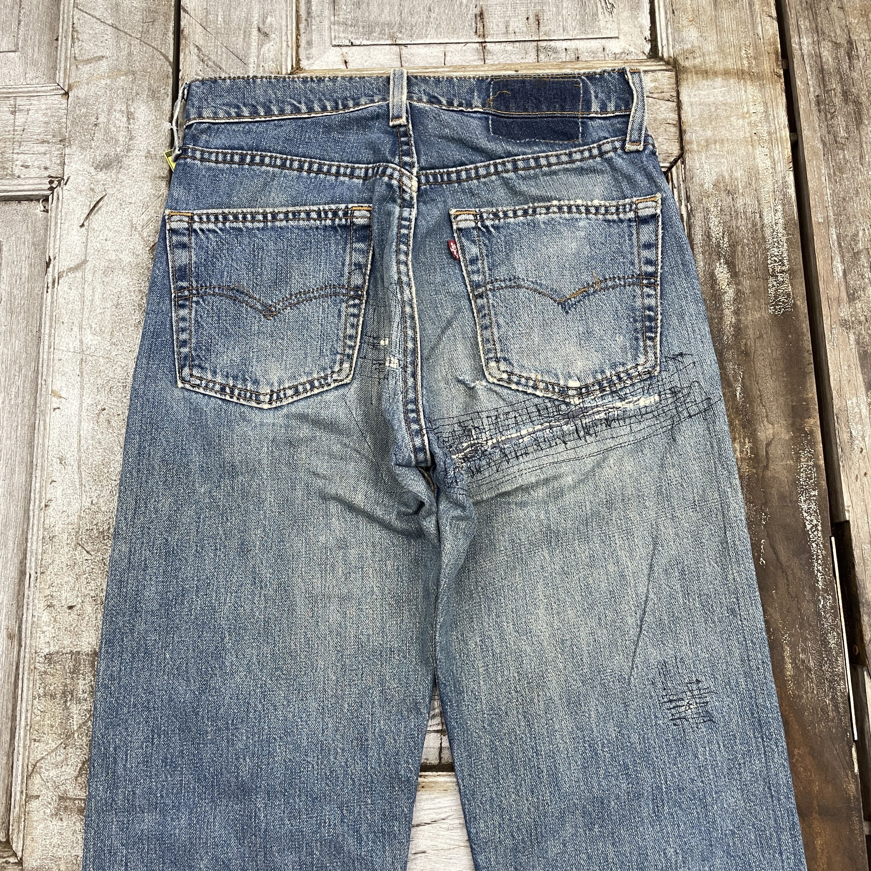 Levi's × Vintage Vintage Levi's 519 Faded Jeans- WC327 Size US 28 / EU 44 - 3 Thumbnail