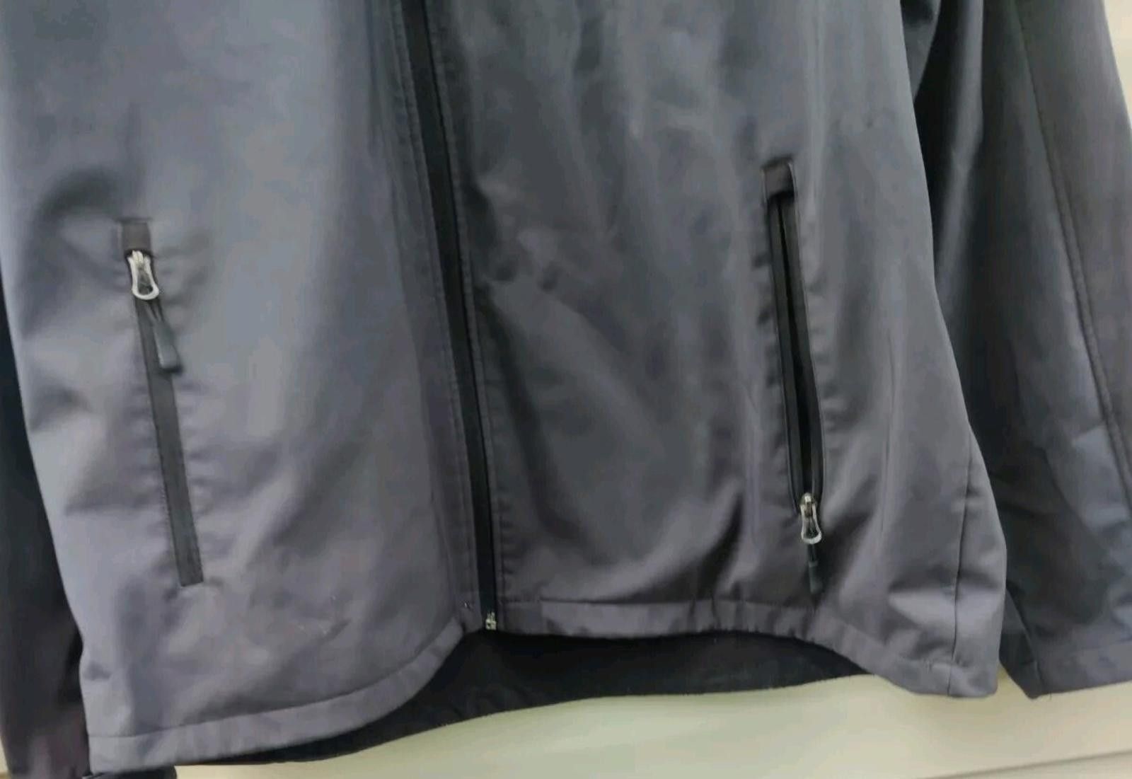 Other Swiss Tech Jacket 46-48 Carbon Gray Black Full Zip Soft She Size US XL / EU 56 / 4 - 4 Thumbnail