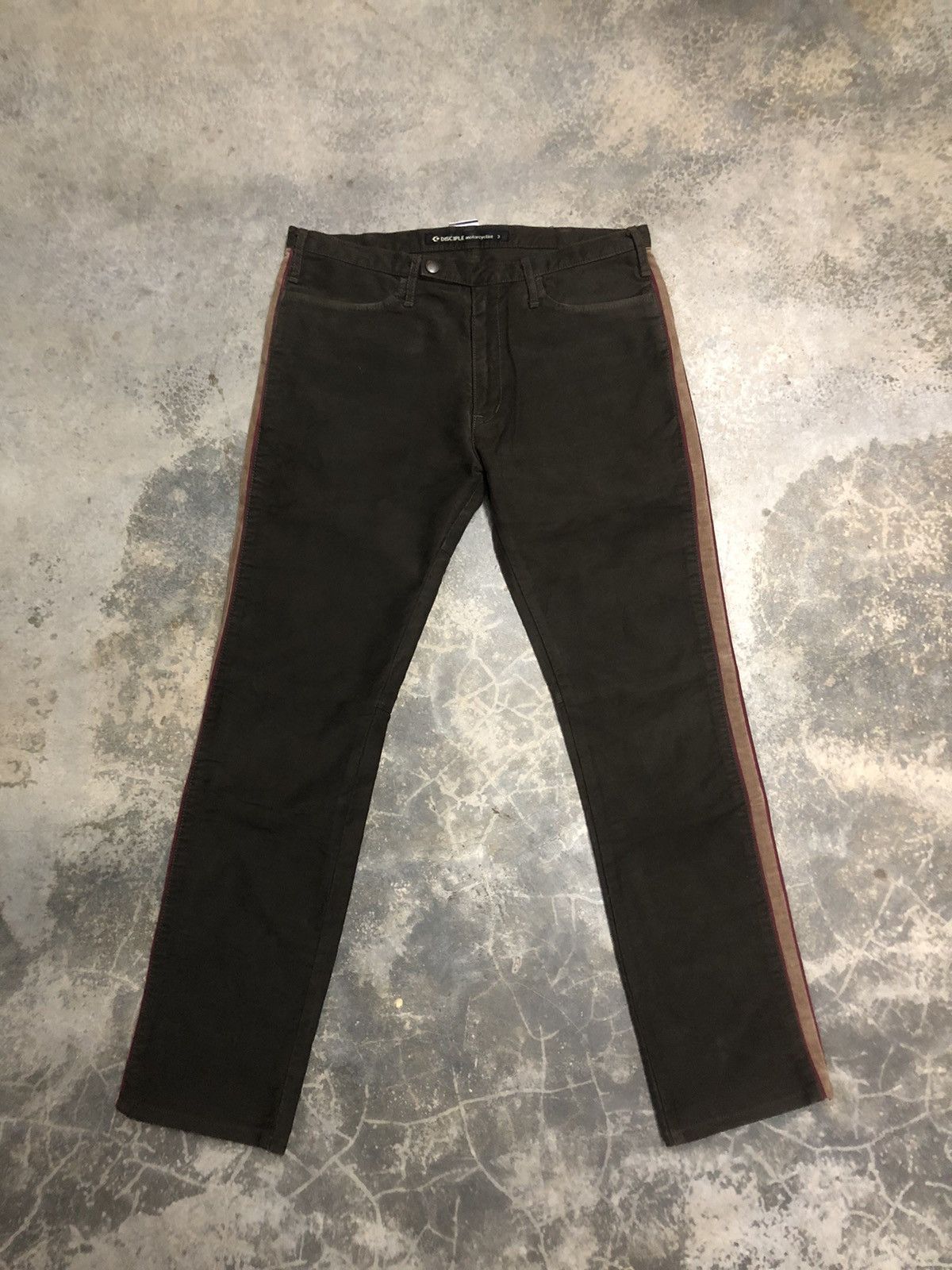 Disciple Motorcyclists Corduroy side tape pant 🇯🇵