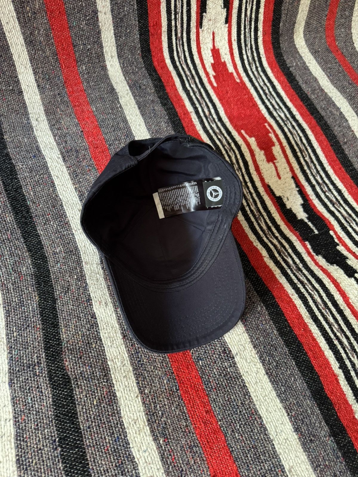 Mercedes-Benz Mercedes Benz y2k “Navy” Moto Racing Formula 1 Hat Size ONE SIZE - 4 Thumbnail