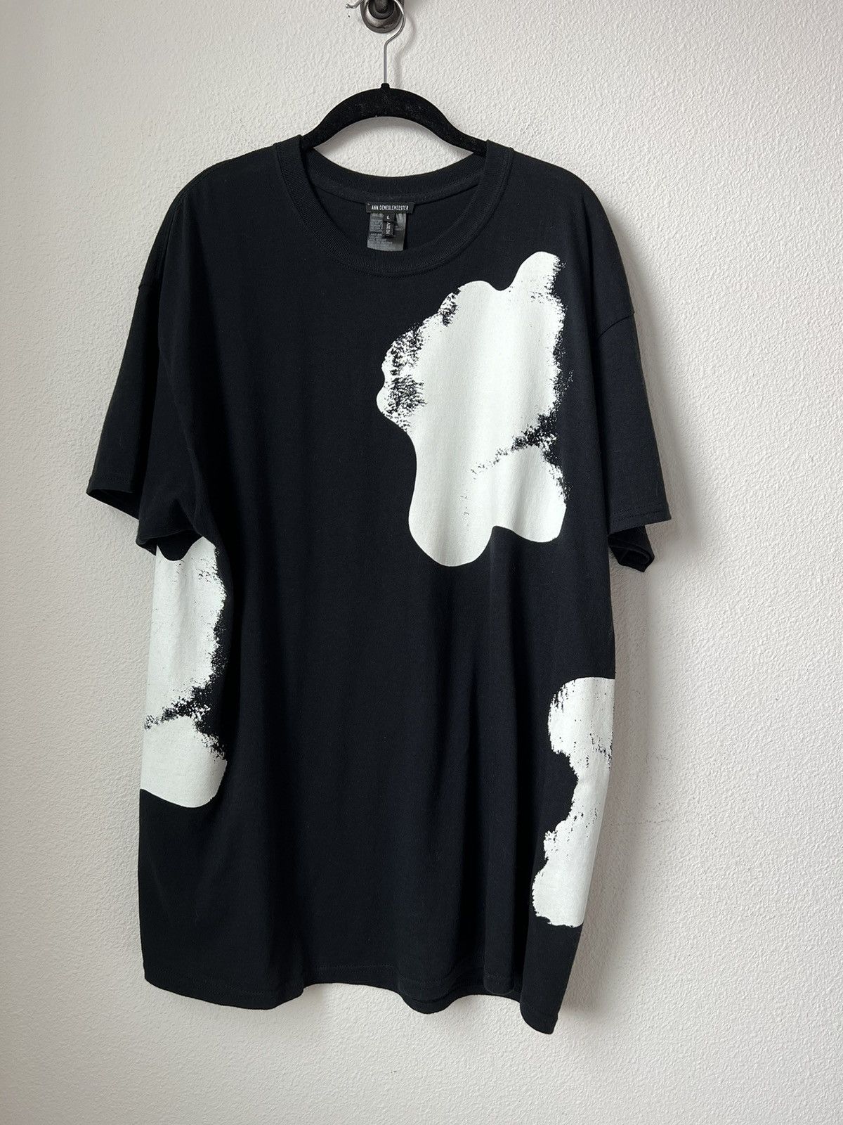 Ann Demeulemeester Ann Demeulemeester abstract t shirt | Grailed