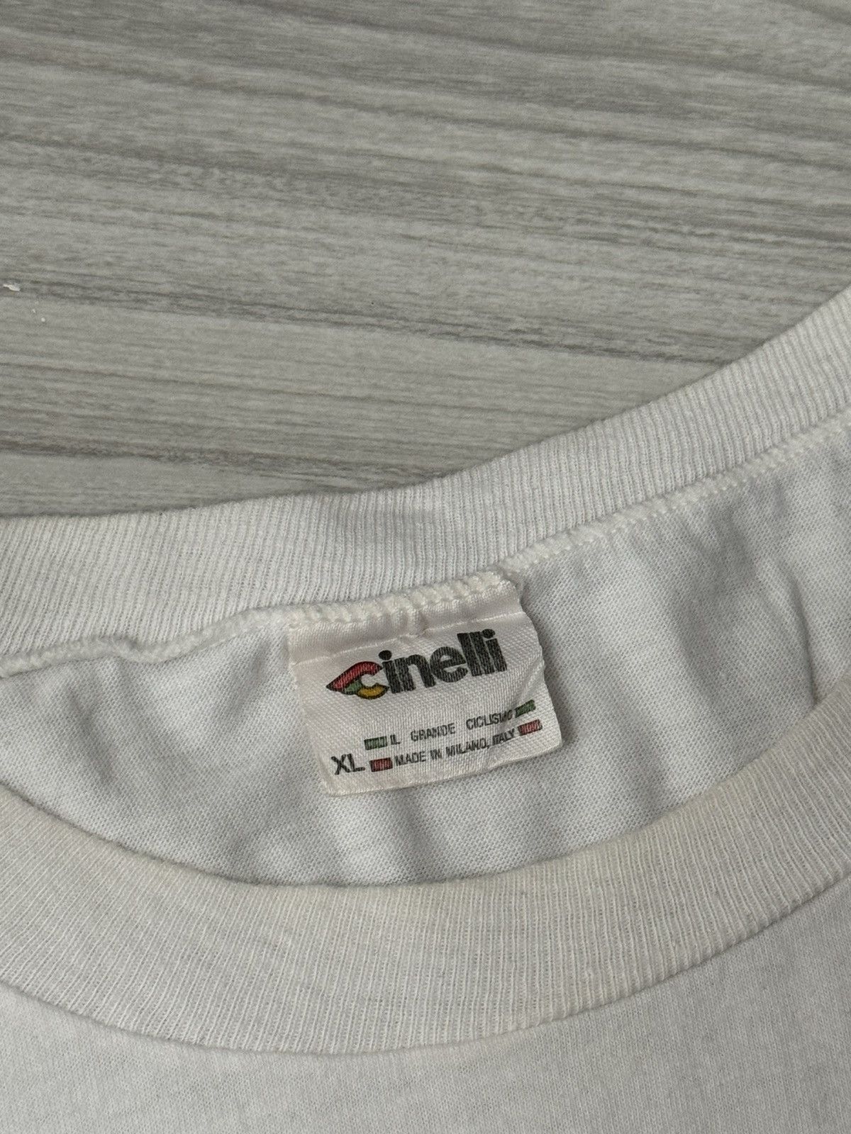 Vintage Vintage Cinelli Single Stitch Graphic Tee Logo Cycling Size US M / EU 48-50 / 2 - 5 Thumbnail