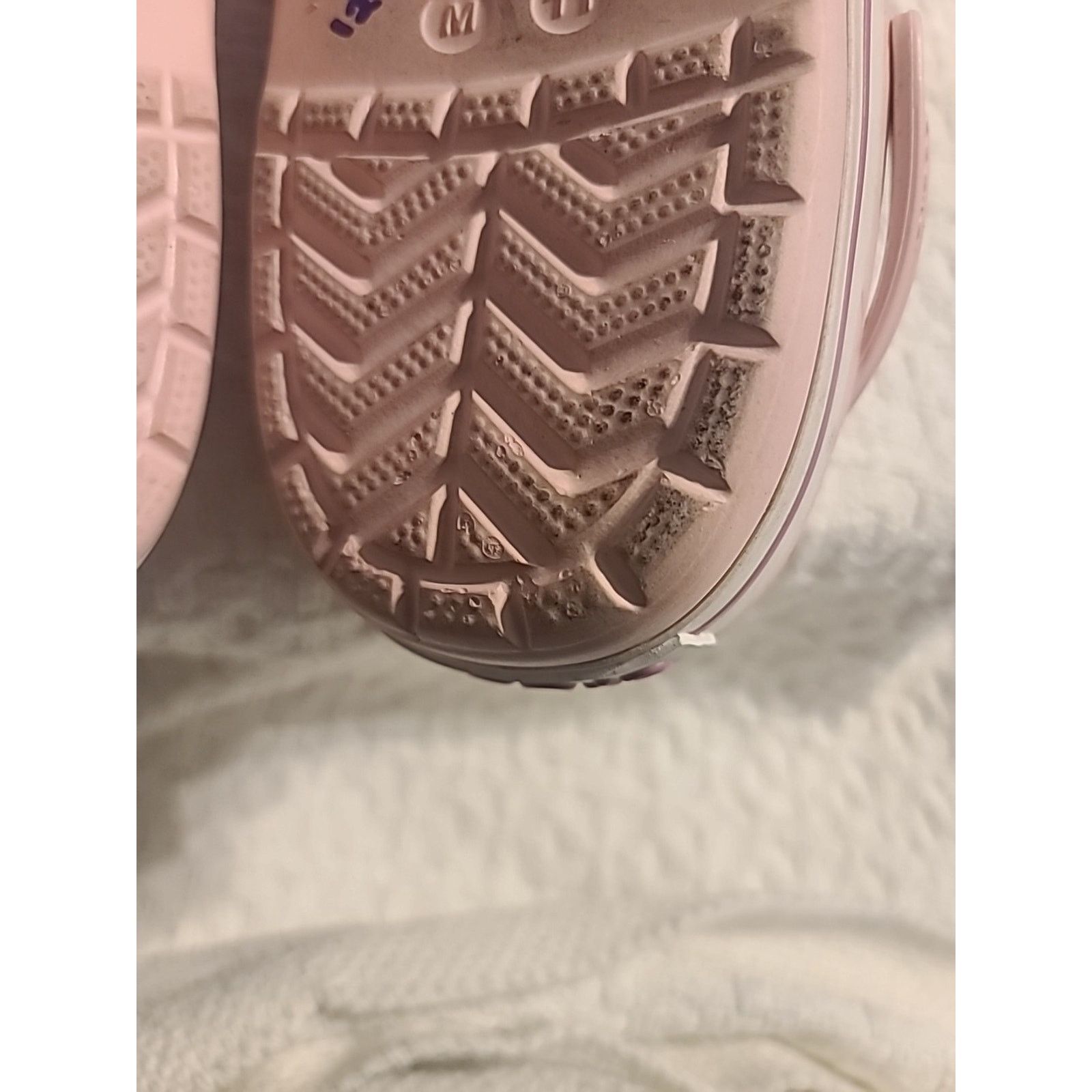 Crocs Crocs Unisex Croc Clog - Pearl Pink/Wild Orchid Men's 11 Size US 11 / IT 41 - 13 Thumbnail