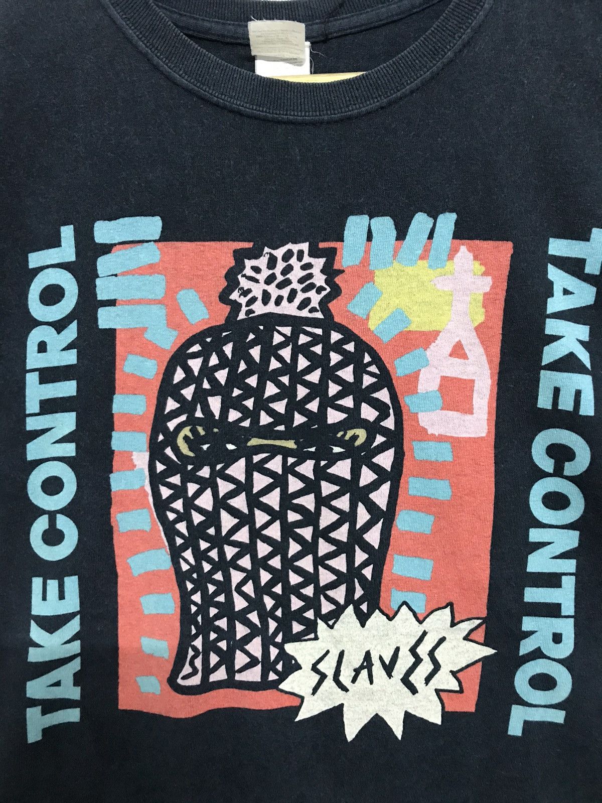 Band Tees Slaves Take Control British Punk Band Tees Size US M / EU 48-50 / 2 - 4 Thumbnail