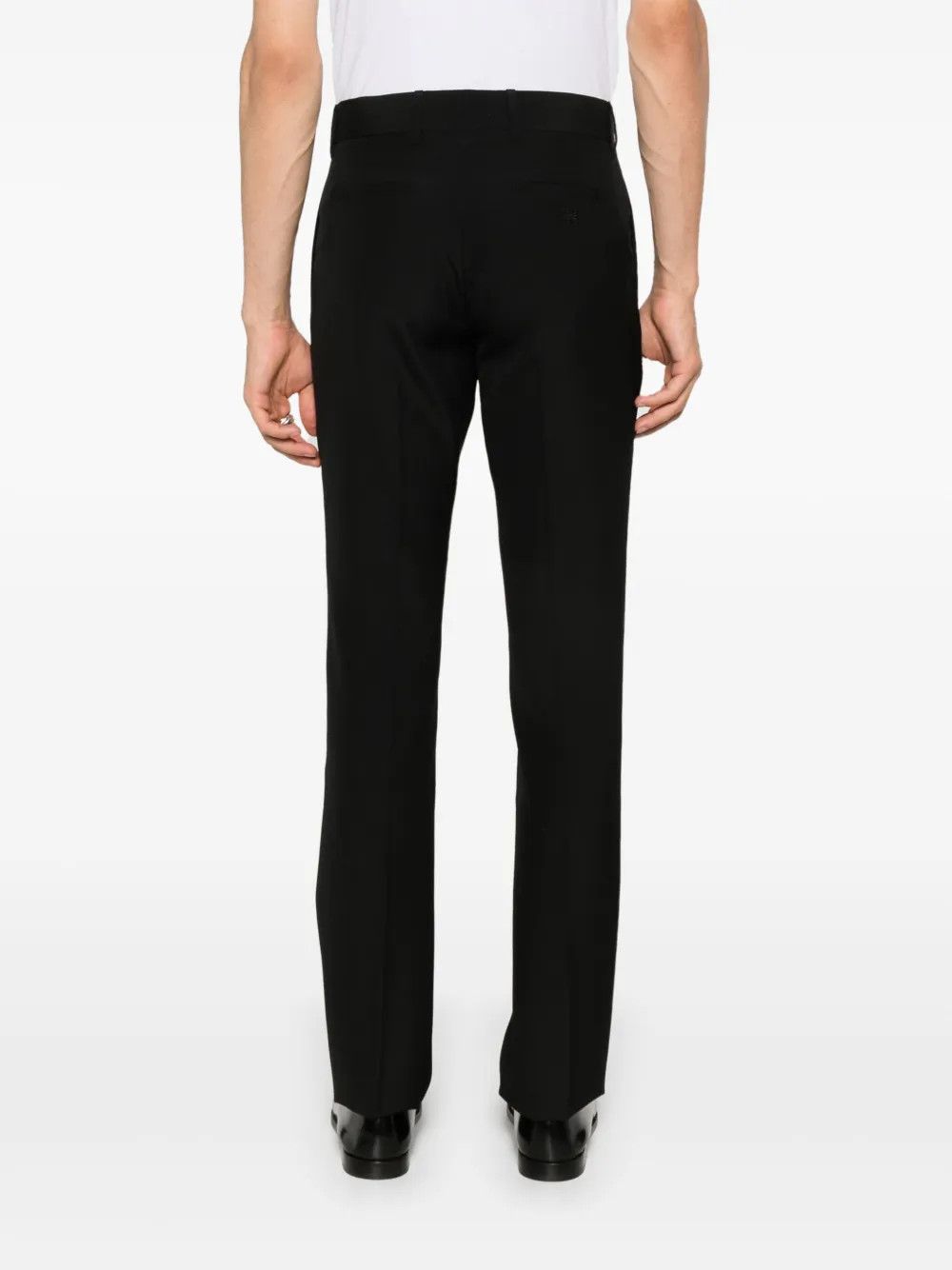 Givenchy o1n1vont0326 Wool Tailored Tousers in Black Size US 34 / EU 50 - 3 Thumbnail