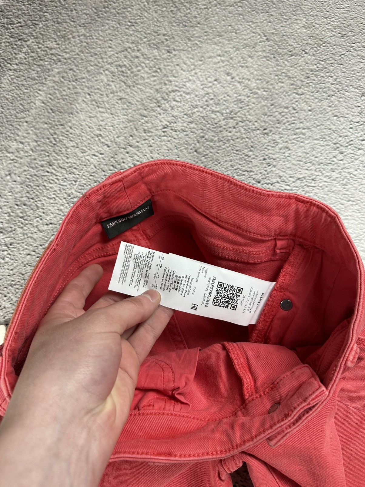 Emporio Armani Emporio Armani Jean J18 Slim Fit New Old Money Style Size 26" / US 2 / IT 38 - 9 Thumbnail
