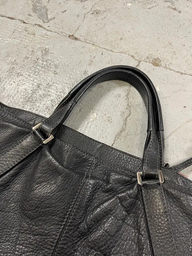 Dolce & Gabbana 2000s Dolce & Gabbana Black Kati Multi Zips Handle Bag Size ONE SIZE - 4 Thumbnail
