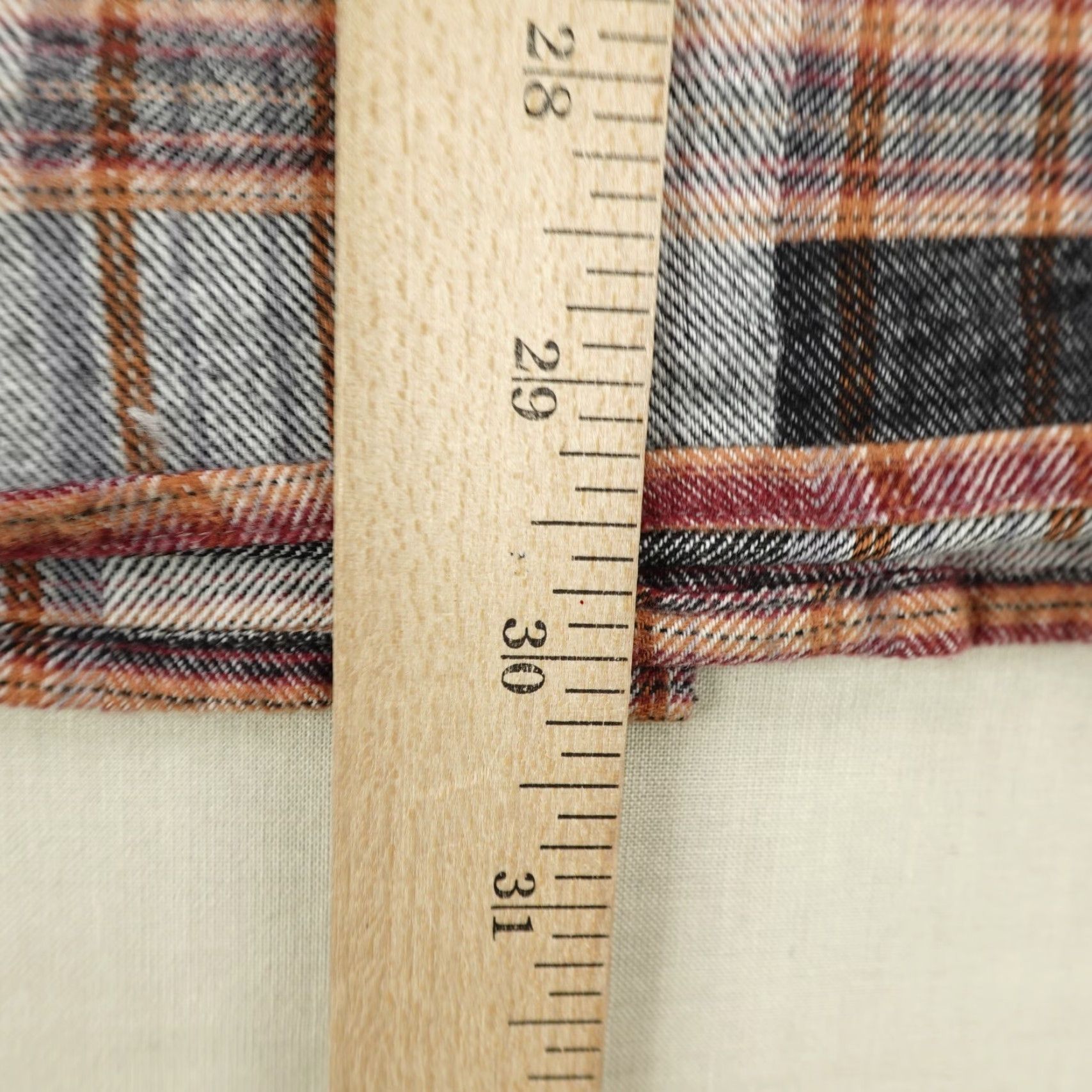 Carbon2Cobalt VINTAGE Carbon 2 Cobalt Men's Flannel Shirt Casual Workwear Outdoor Long Sleeve Cotton Gray Plaid Large Size US L / EU 52-54 / 3 - 7 Thumbnail