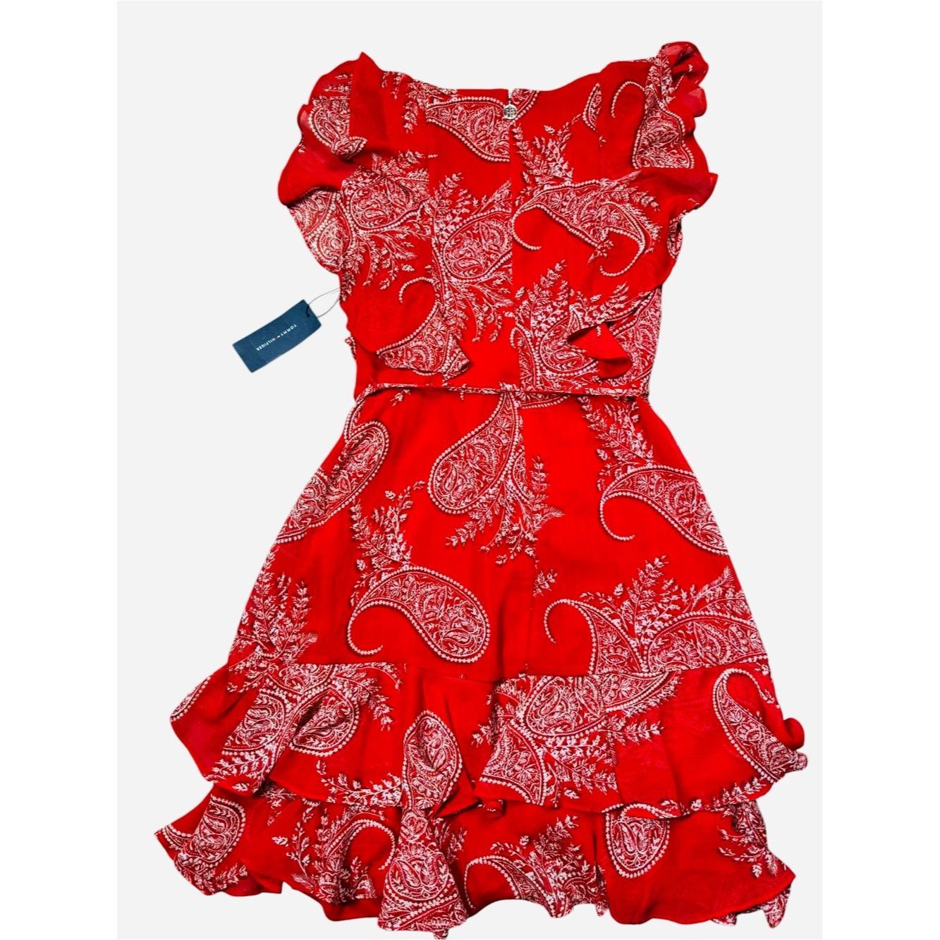 Tommy Hilfiger NWT New $129 TOMMY HILFIGER Sleeveless Ruffle Dress In Samb Size M / US 6-8 / IT 42-44 - 4 Thumbnail