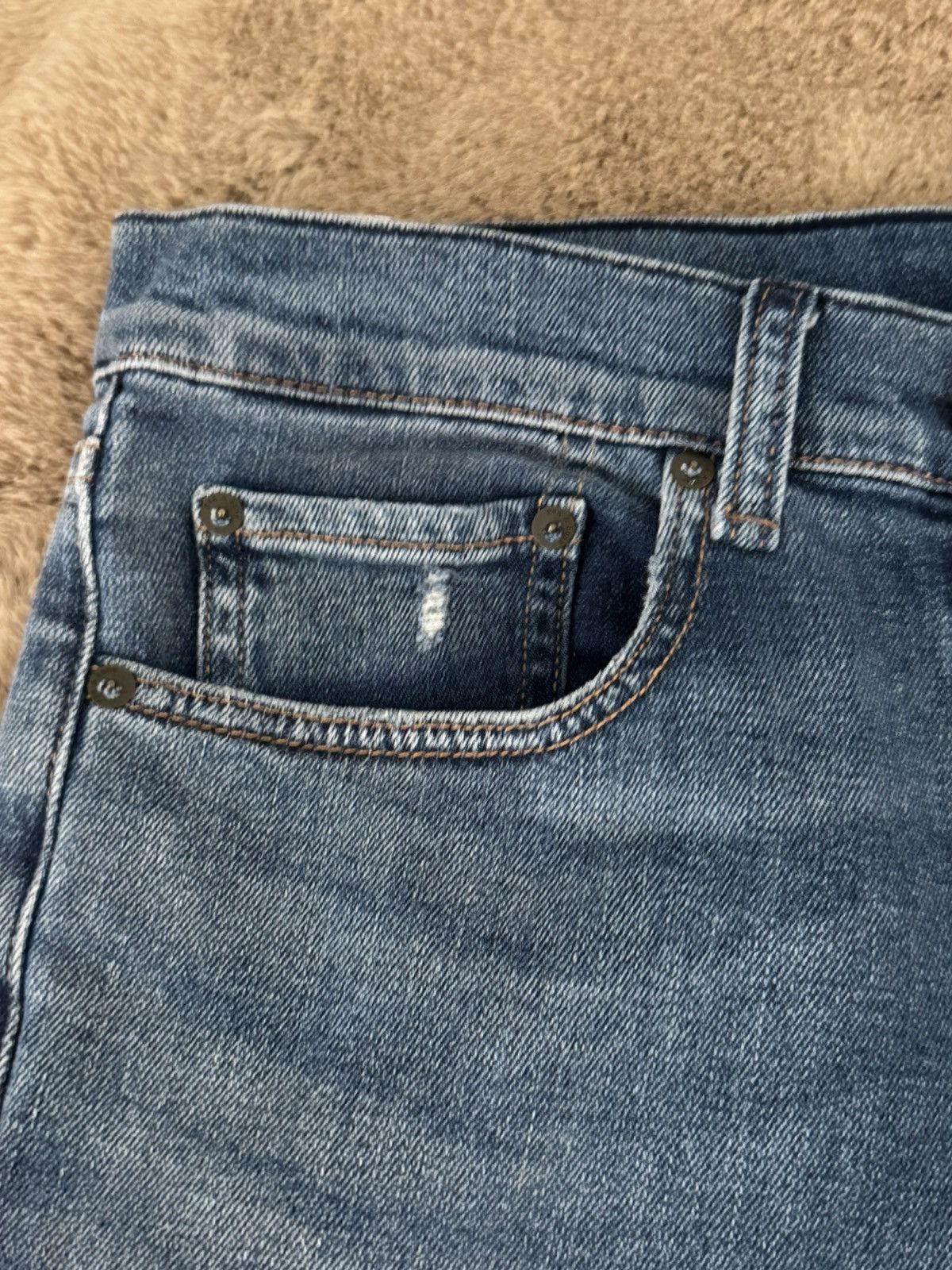 Rag & Bone Rag & Bone - Light Blue Distressed Denim Size US 32 / EU 48 - 3 Thumbnail