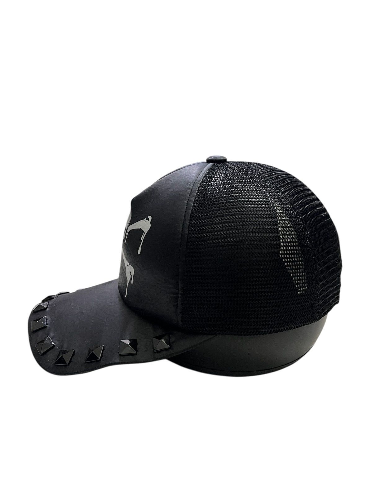 Japanese Brand × Seditionaries Vintage 2000's Lovers Rock Studded Skull Trucker Size ONE SIZE - 2 Thumbnail