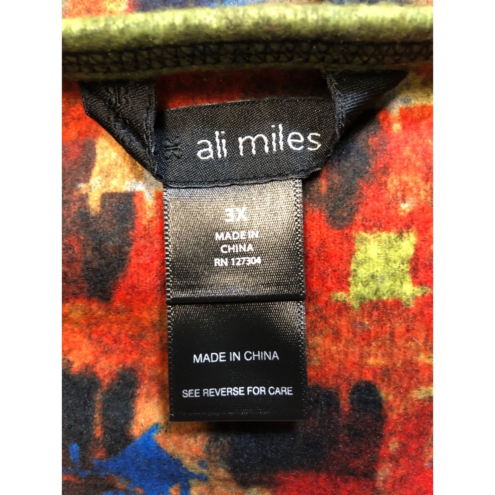 Other Women’s Ali Miles printed blouse Size 3XL / US 20-22 - 5 Thumbnail