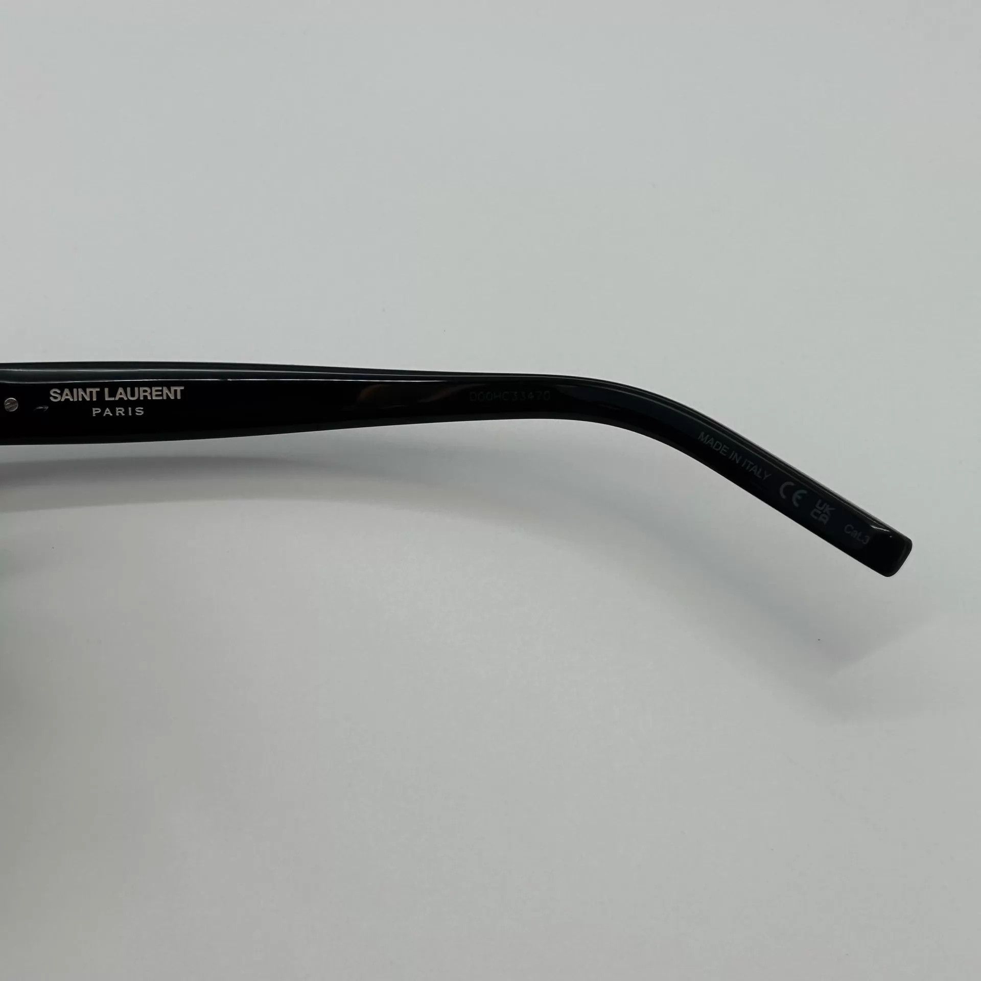 Yves Saint Laurent YSL Irregular Logo Sunglasses Rosé HB6950 Size ONE SIZE - 3 Thumbnail