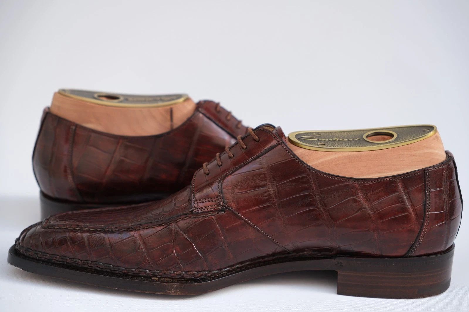 Santoni New Santoni Leather Split Toe UK 9 / US10 / EU 43 Size US 10 / EU 43 - 3 Thumbnail