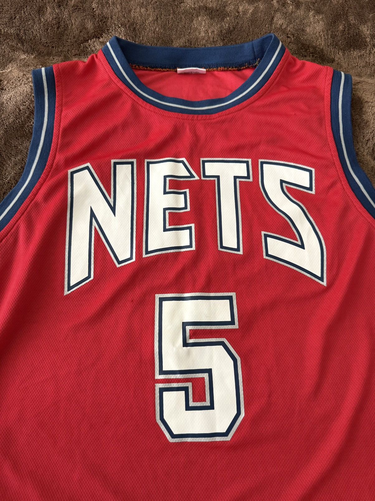 Vintage New Jersey Nets Alternate Throwback Jersey Size US S / EU 44-46 / 1 - 3 Thumbnail