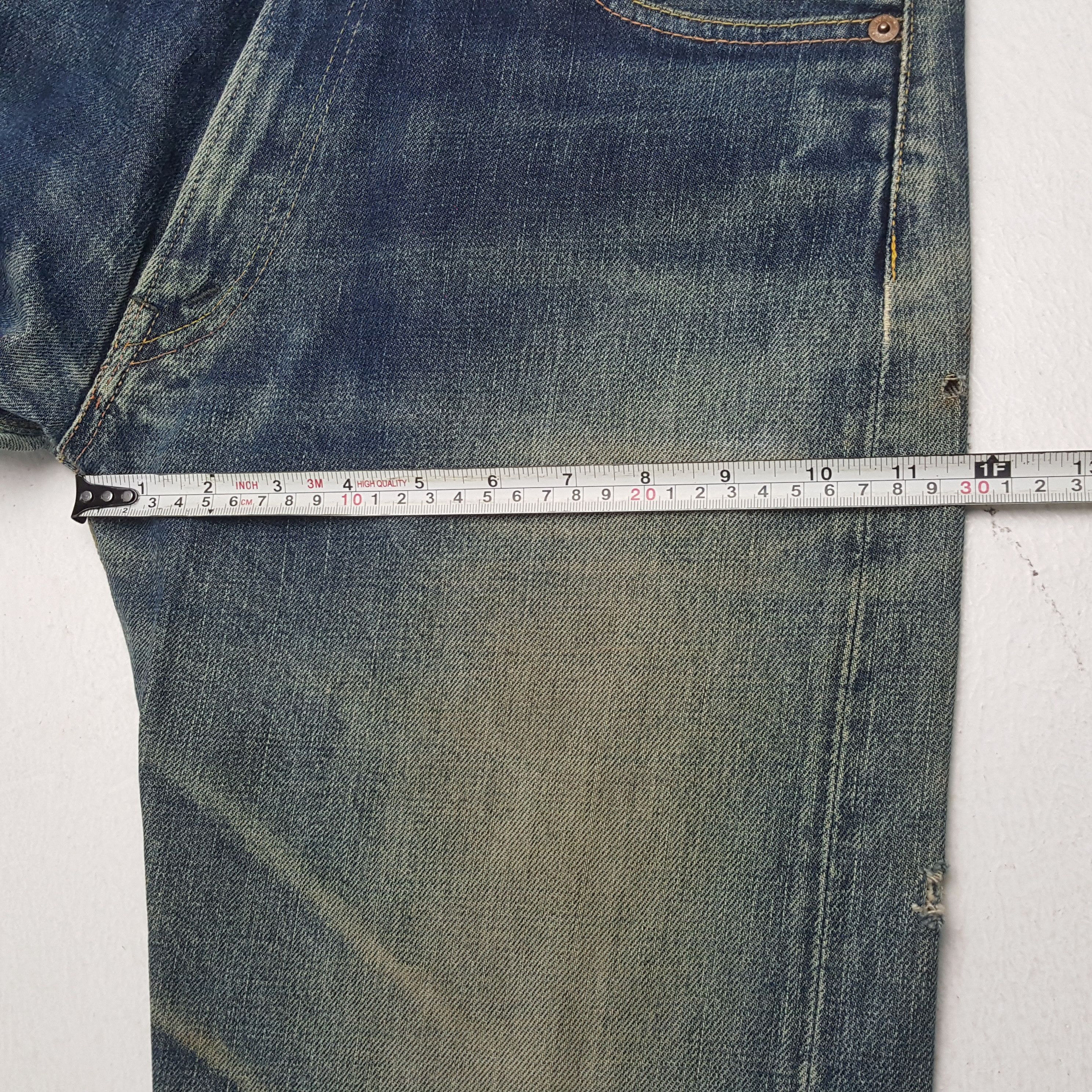 Evisu × Japanese Brand × Vintage Vintage EVIS Japanese Brand Daicock Custom Style Jeans Size US 29 - 9 Thumbnail