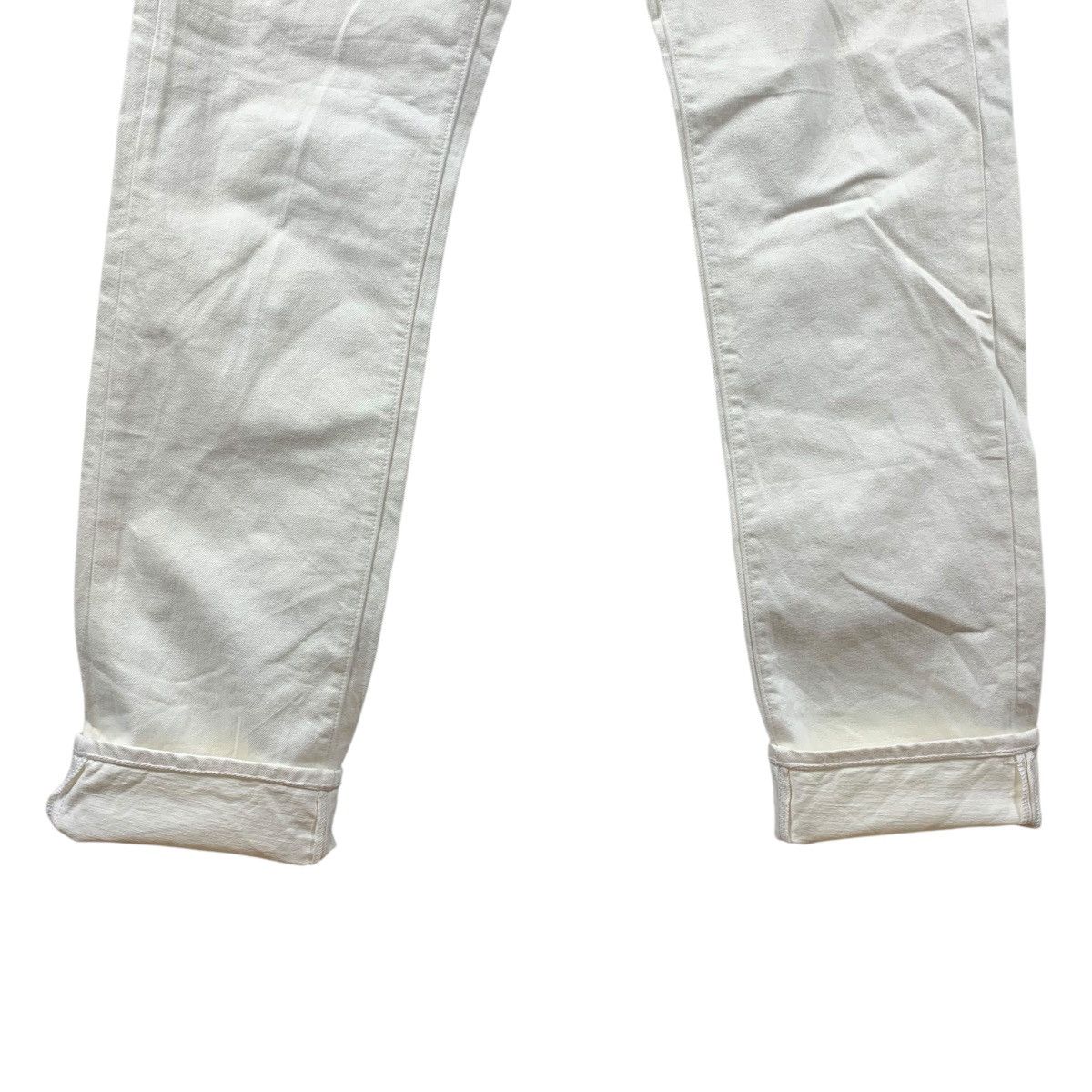 JW Anderson × Japanese Brand UNIQLO X JW ANDERSON Straight cut white coloured jeans pants Size US 30 / EU 46 - 12 Thumbnail