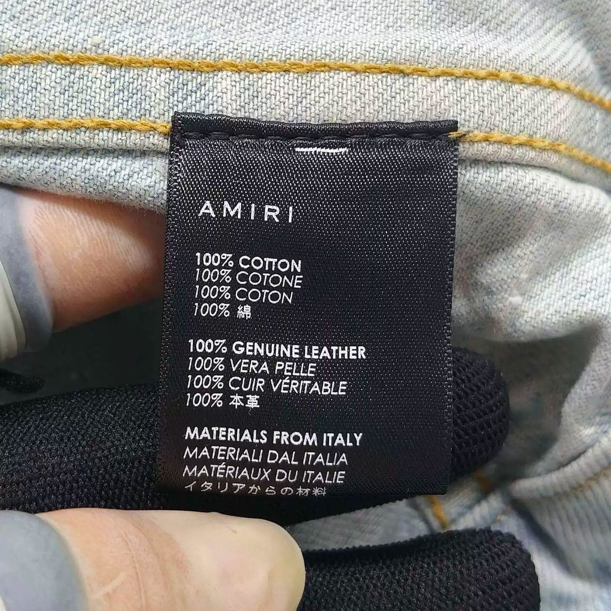 Amiri Amiri Light blue washed denim jacket coat 2501-Nextarrow Size US S / EU 44-46 / 1 - 10 Thumbnail