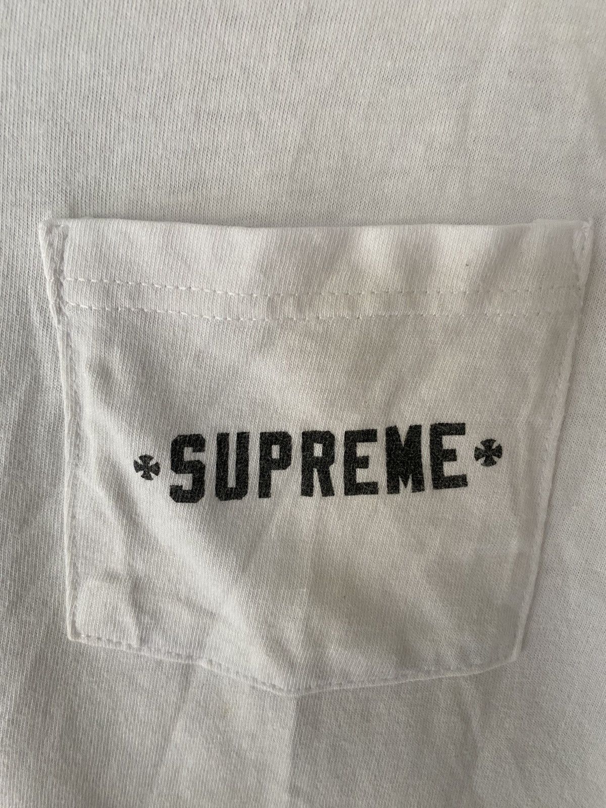 Independent Truck Co. × Supreme supreme x Independent distressed tee Size US S / EU 44-46 / 1 - 6 Thumbnail