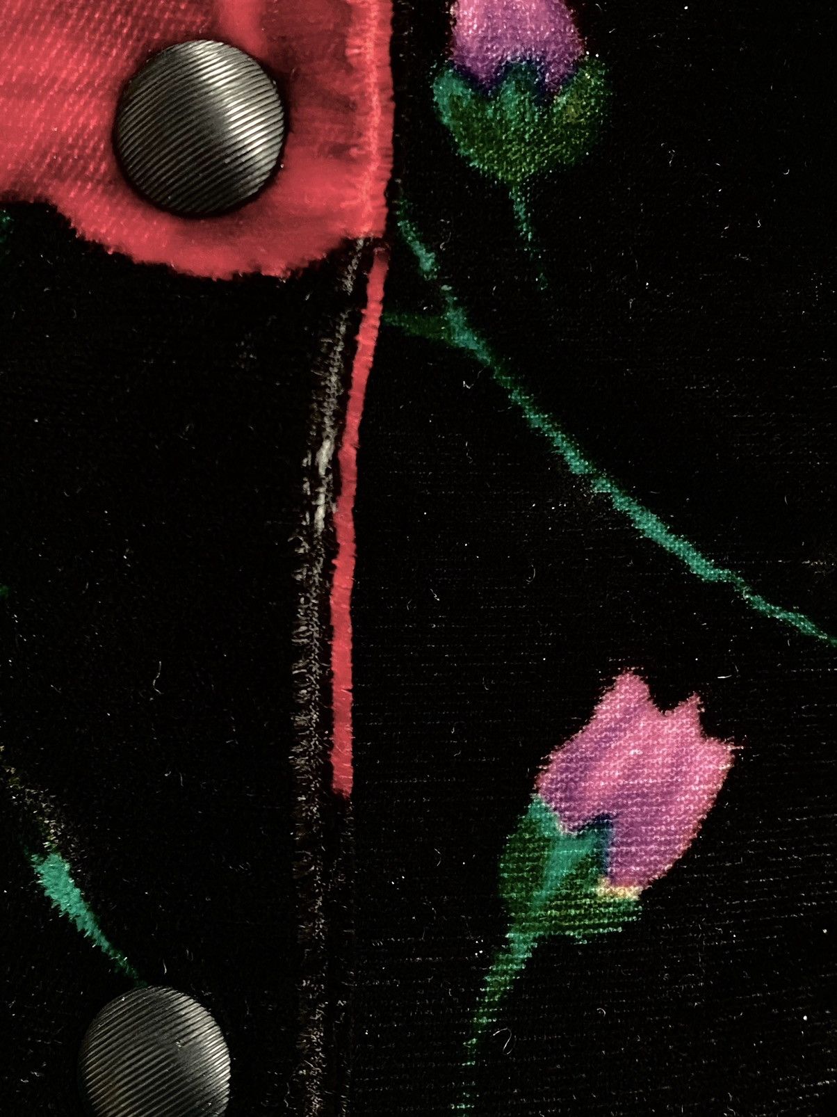 Mugler × Thierry Mugler Dramatic Thierry Mugler velvet rose jacket Size S / US 4 / IT 40 - 8 Thumbnail