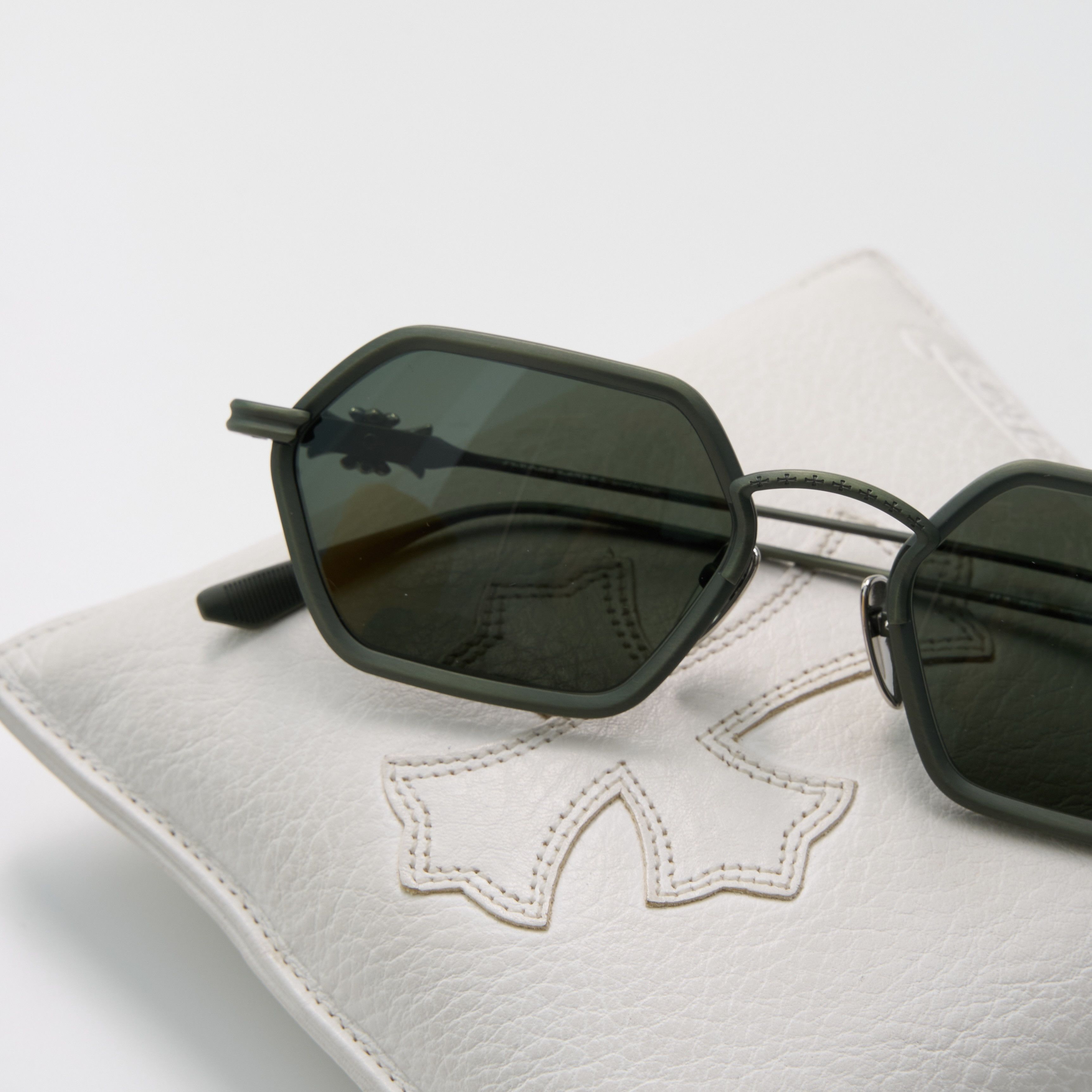 Chrome Hearts CHROME HEARTS DATASS BRUSHED DARK OLIVE Size ONE SIZE - 3 Thumbnail