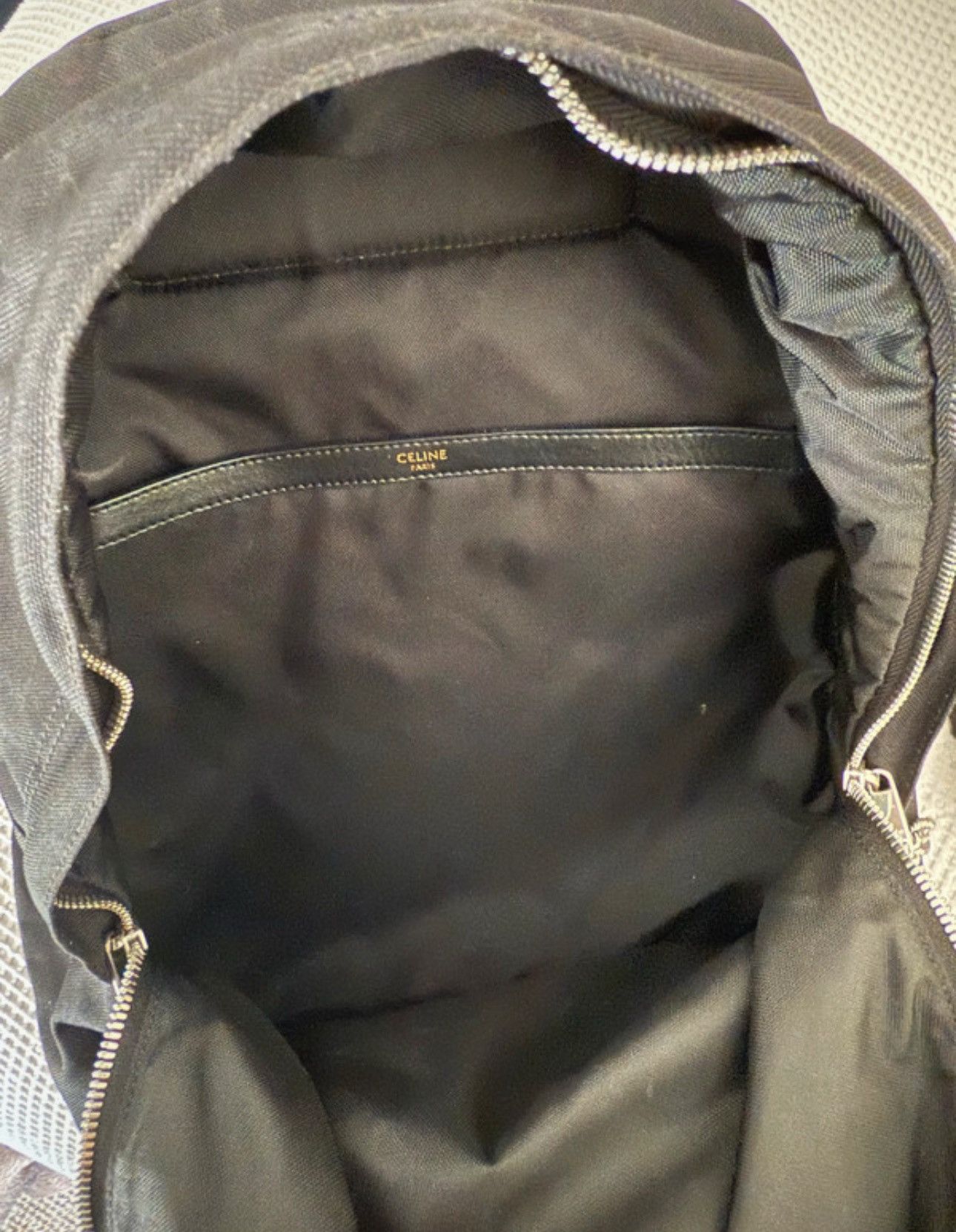 Celine Celine x Christian marclay medium canvas backpack Size ONE SIZE - 2 Thumbnail