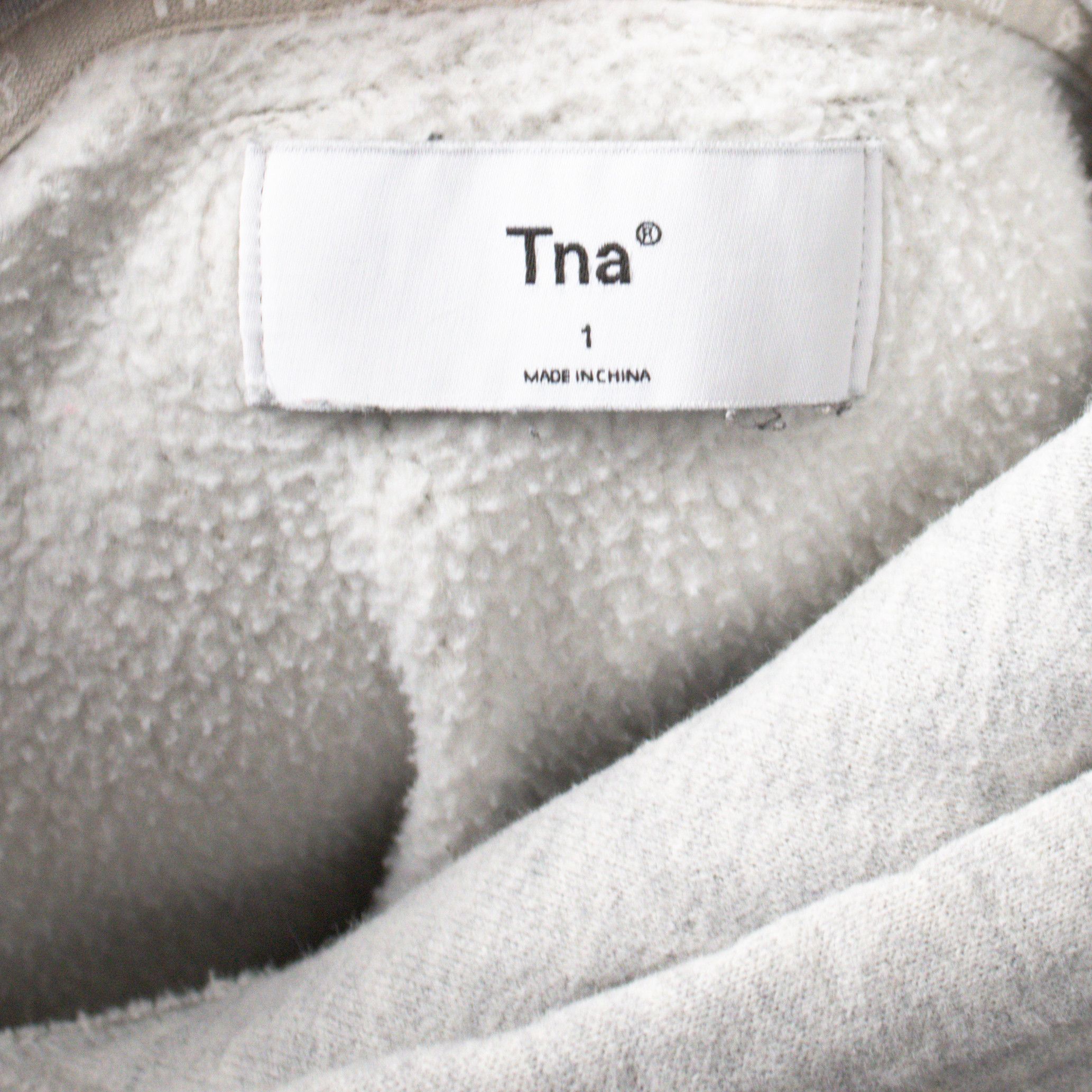TNA TNA Heather Grey Cropped Blank Heather Grey Hoodie Size US L / EU 52-54 / 3 - 5 Thumbnail