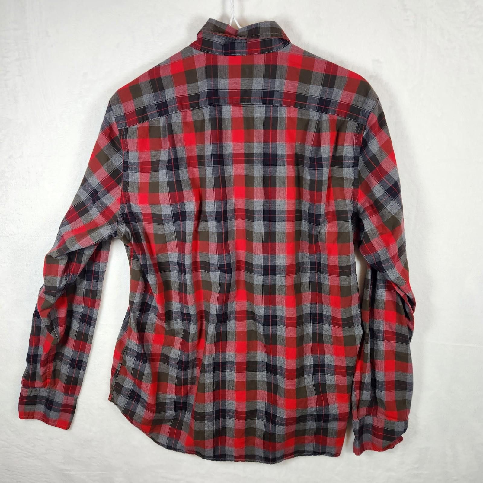 J.Crew J Crew Long Sleeve Button Down Plaid Shirt Size Medium Size US M / EU 48-50 / 2 - 6 Thumbnail