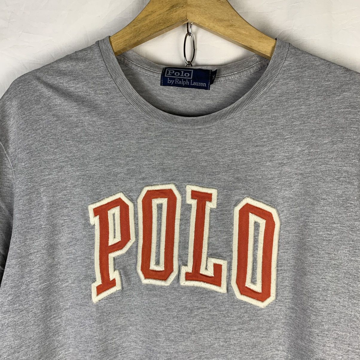 Polo Ralph Lauren Vintage Polo RL College Logo Tee Size US M / EU 48-50 / 2 - 2 Thumbnail