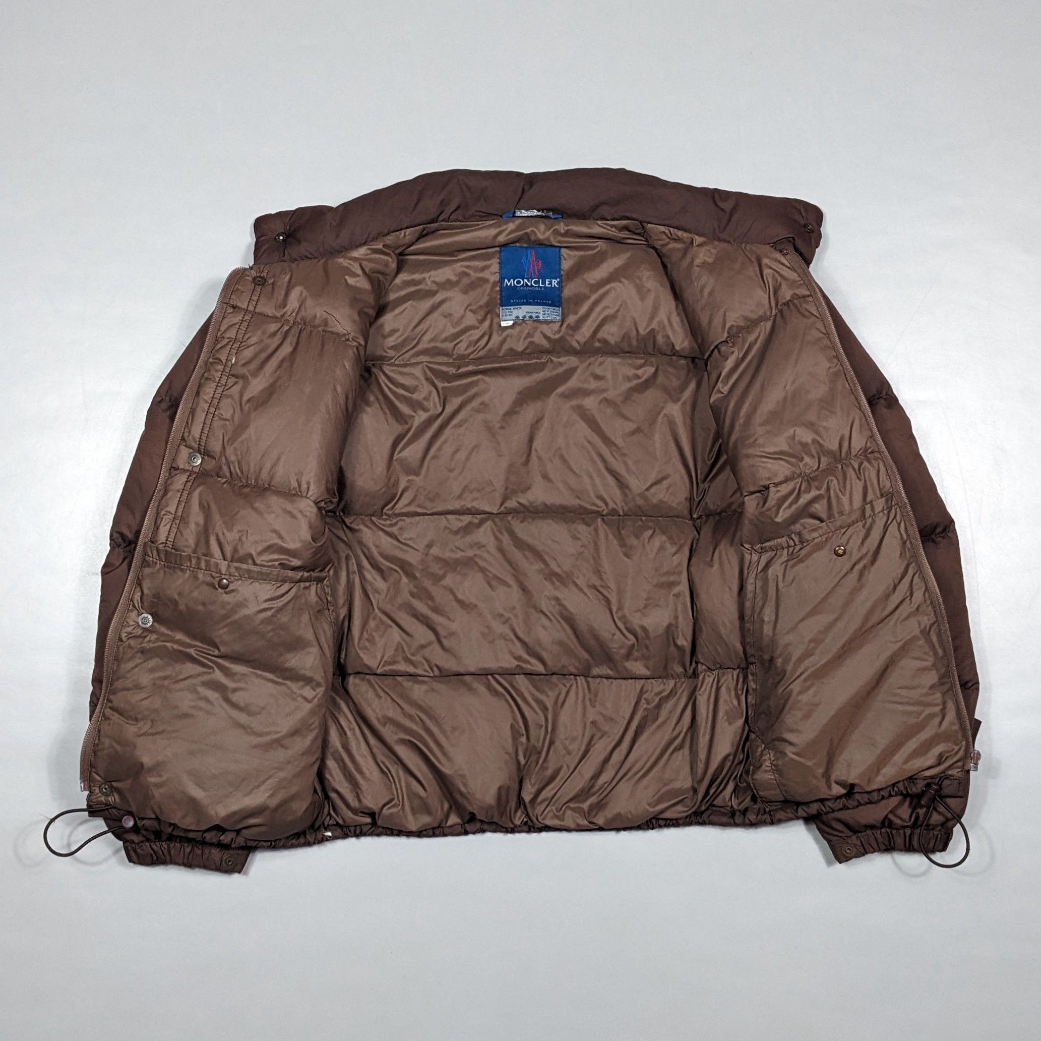 Moncler × Vintage Vintage 90s Moncler Grenoble Down Puffer Jacket Size US XL / EU 56 / 4 - 3 Thumbnail