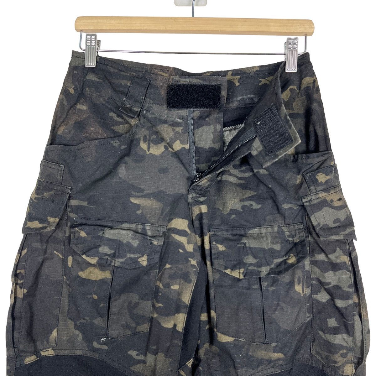Japanese Brand 🔥 FLASH FORCE CAMO TECHNICAL CARGO PANTS Size US 28 / EU 44 - 10 Thumbnail