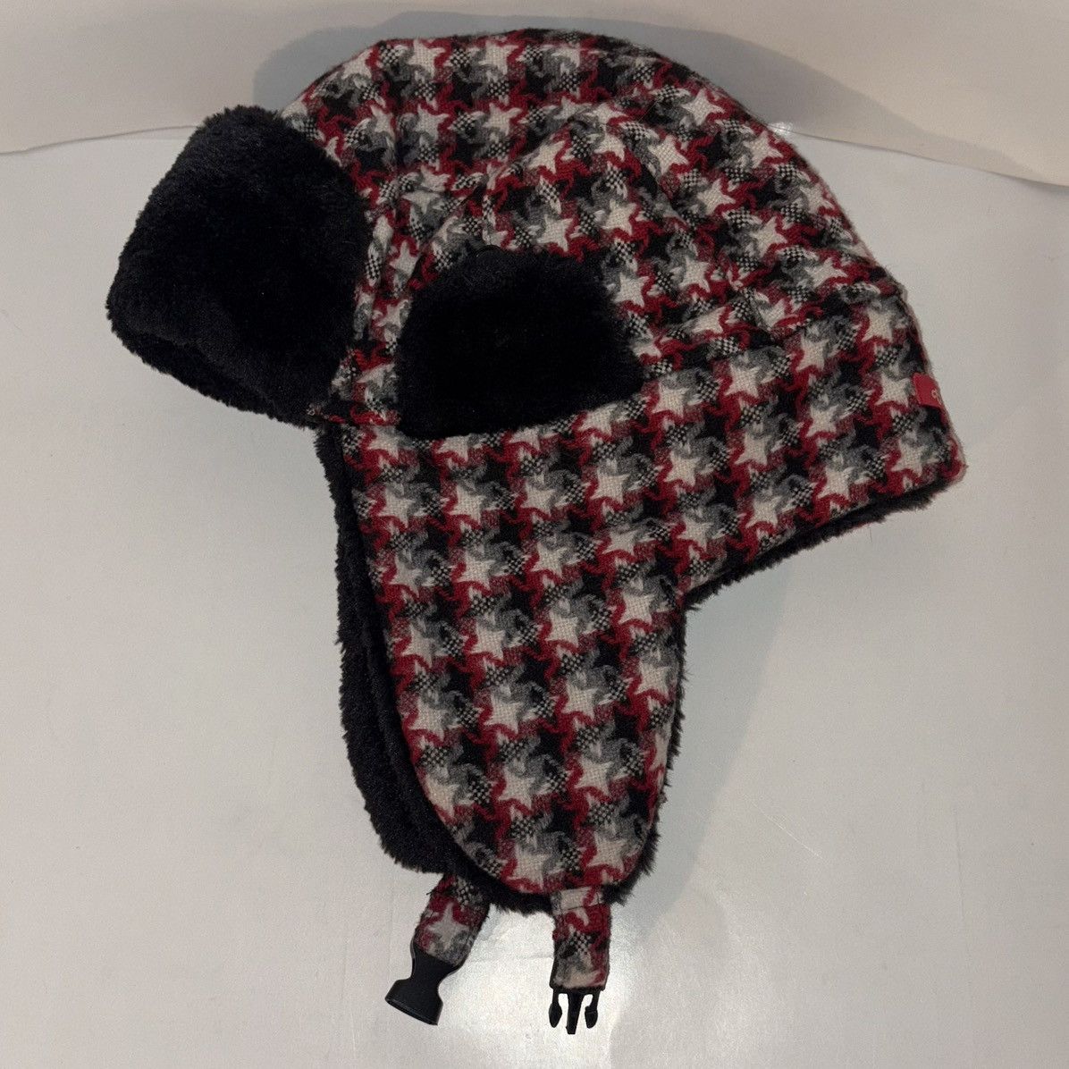 Vintage Vintage Y2K Alt Star Pattern Plaid Ushanka Trapper Flap Hat Size ONE SIZE - 6 Thumbnail