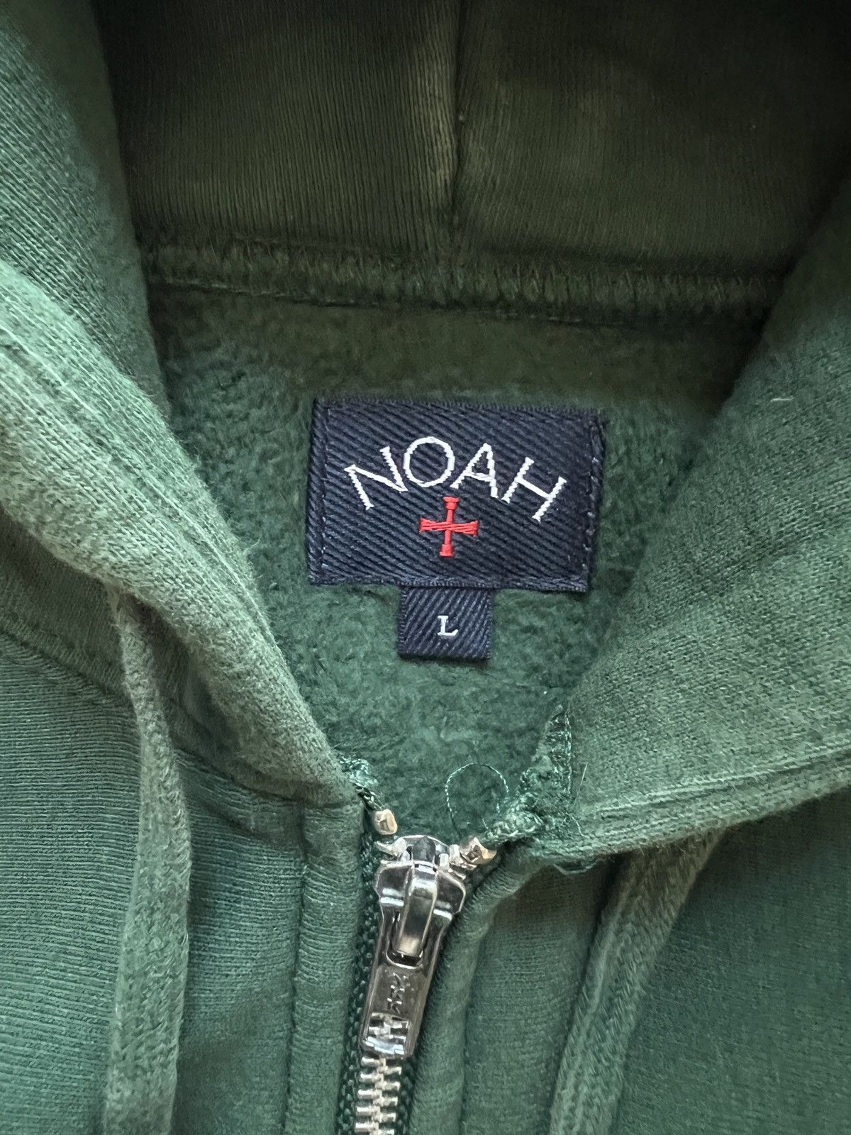 Noah Noah NY FW18 Classic Logo Zip Up Hoodie Size US L / EU 52-54 / 3 - 7 Thumbnail