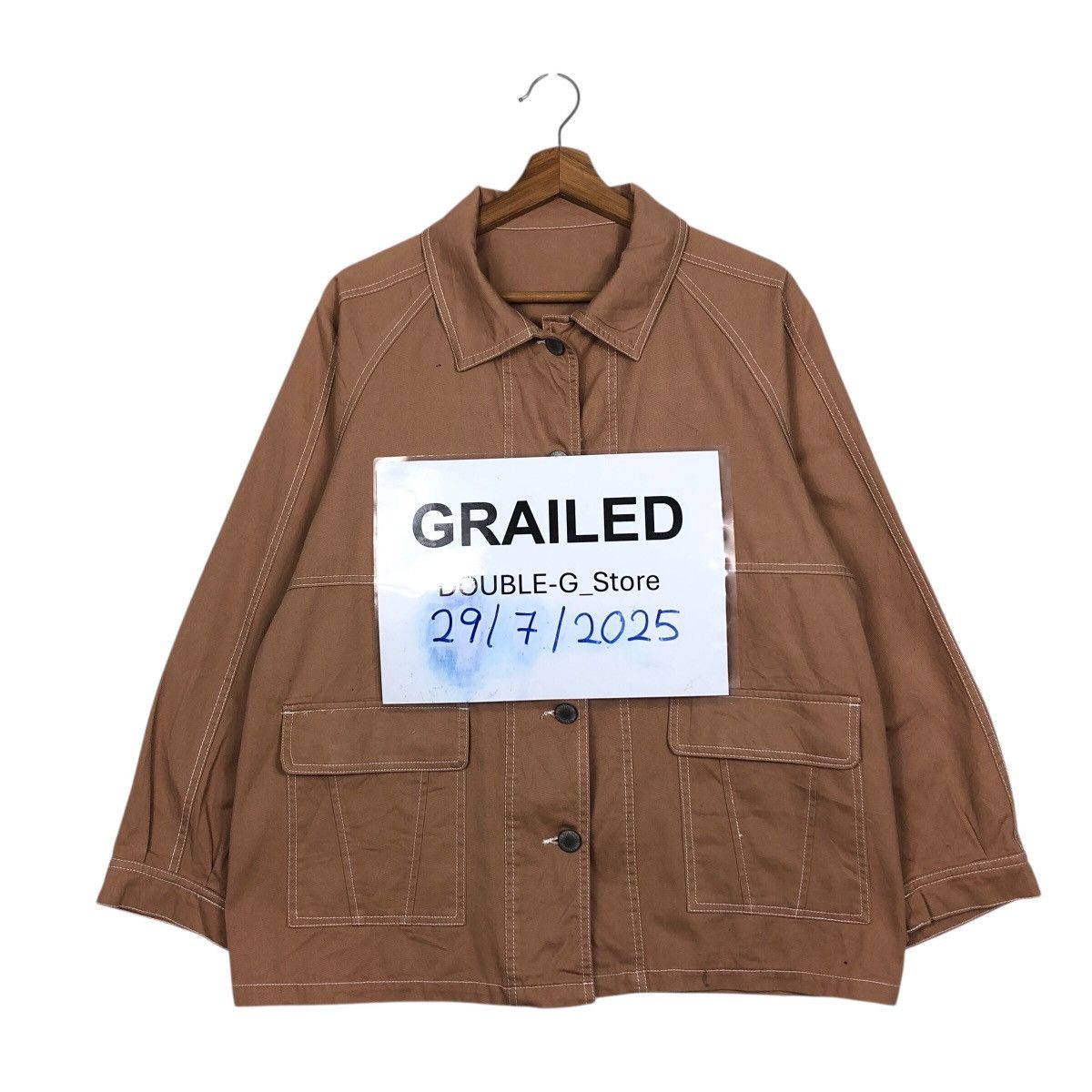 Japanese Brand 📌Vintage Duck Canvas Chore Work Jacket Japan Size US M / EU 48-50 / 2 - 1 Thumbnail