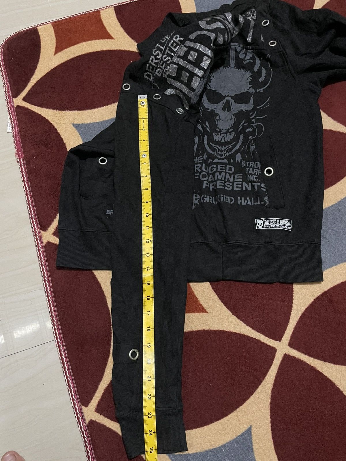 If Six Was Nine (send offer) Y2K Center clase jacket punk Size US L / EU 52-54 / 3 - 14 Thumbnail