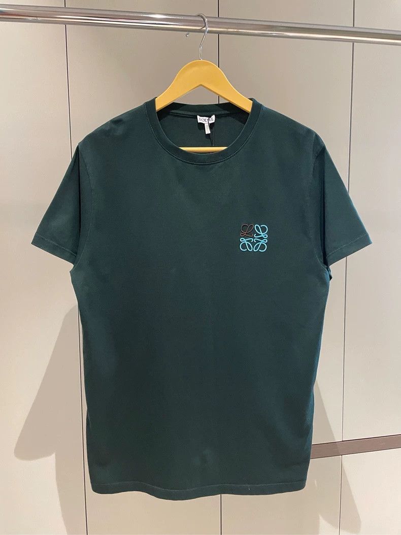 Loewe LOEWE Green and grey limited edition embroidered logo shor Size M / US 6-8 / IT 42-44 - 4 Thumbnail