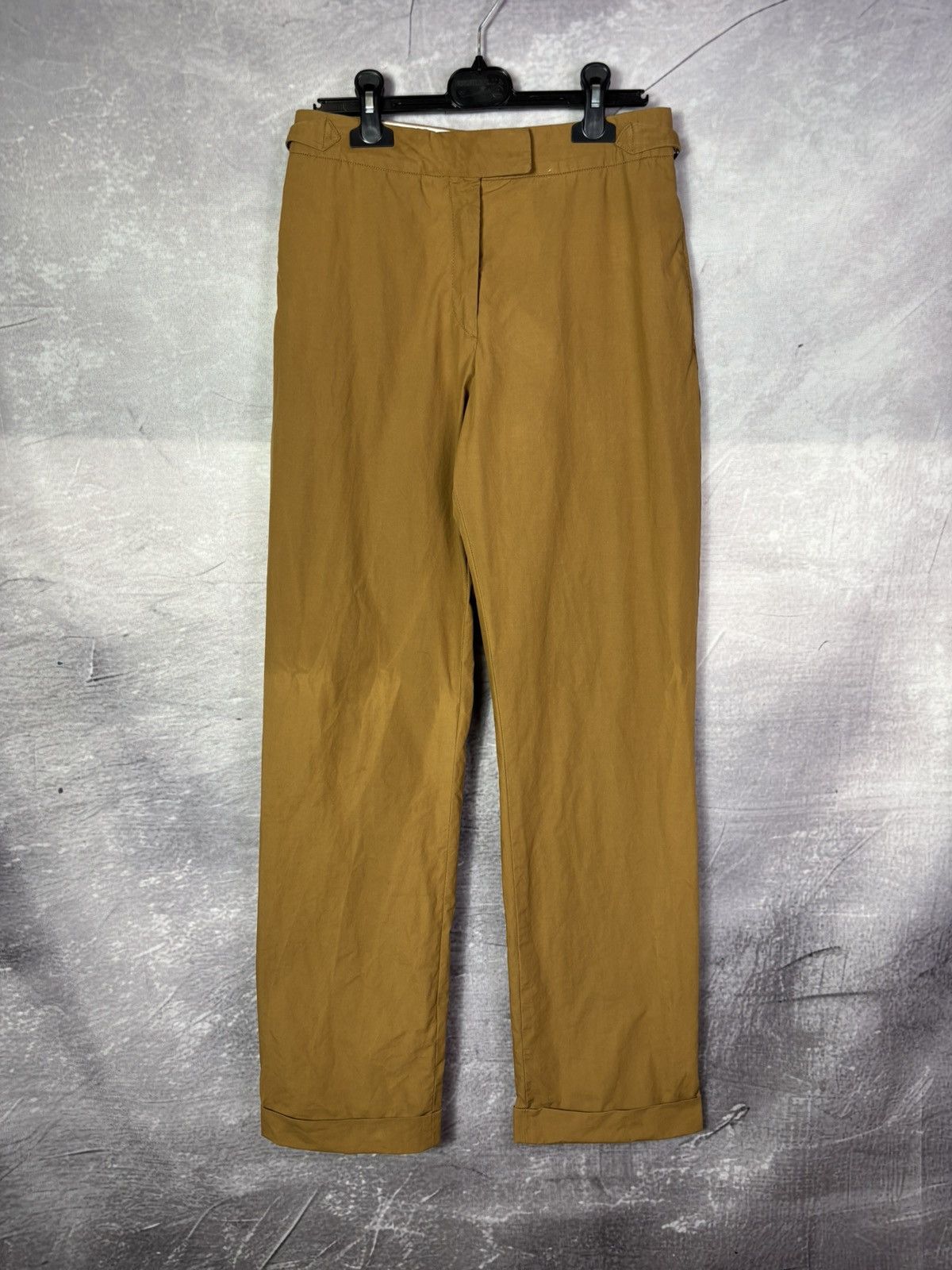 Officine Generale Officine Generale Officer’s Brown Trousers Chino Pants Size US 28 / EU 44 - 1 Thumbnail