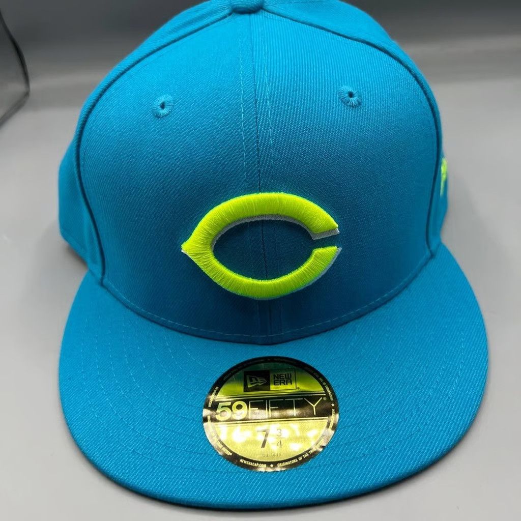 New Era Cincinnati Reds Hat Men 7 3/4 59Fifty New Era Fitted Cap New Size ONE SIZE - 1 Thumbnail