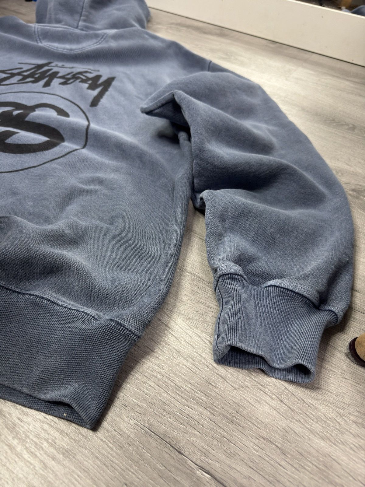 Stussy Stussy big logo washed hoodie Size US XL / EU 56 / 4 - 8 Thumbnail