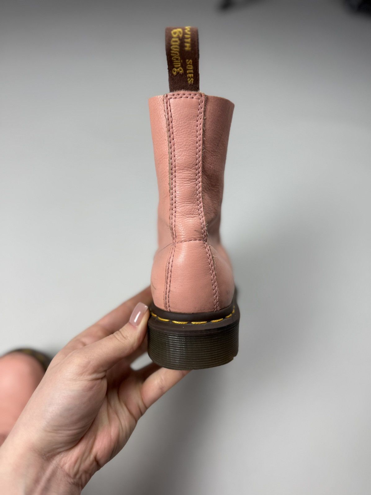 Dr. Martens 1460 Pascal Ladies Leather Combat Boots Shoes