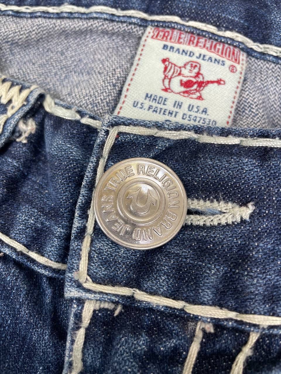 True Religion TRUE RELIGION Jack Natural Super Straight Jeans Navy Size US 34 / EU 50 - 12 Thumbnail