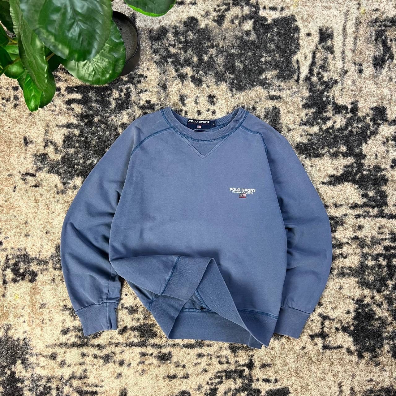Polo Ralph Lauren Polo Sport Ralph Lauren Luxury Mini Logo Boxy Fit Sweatshirt Size US M / EU 48-50 / 2 - 1 Thumbnail