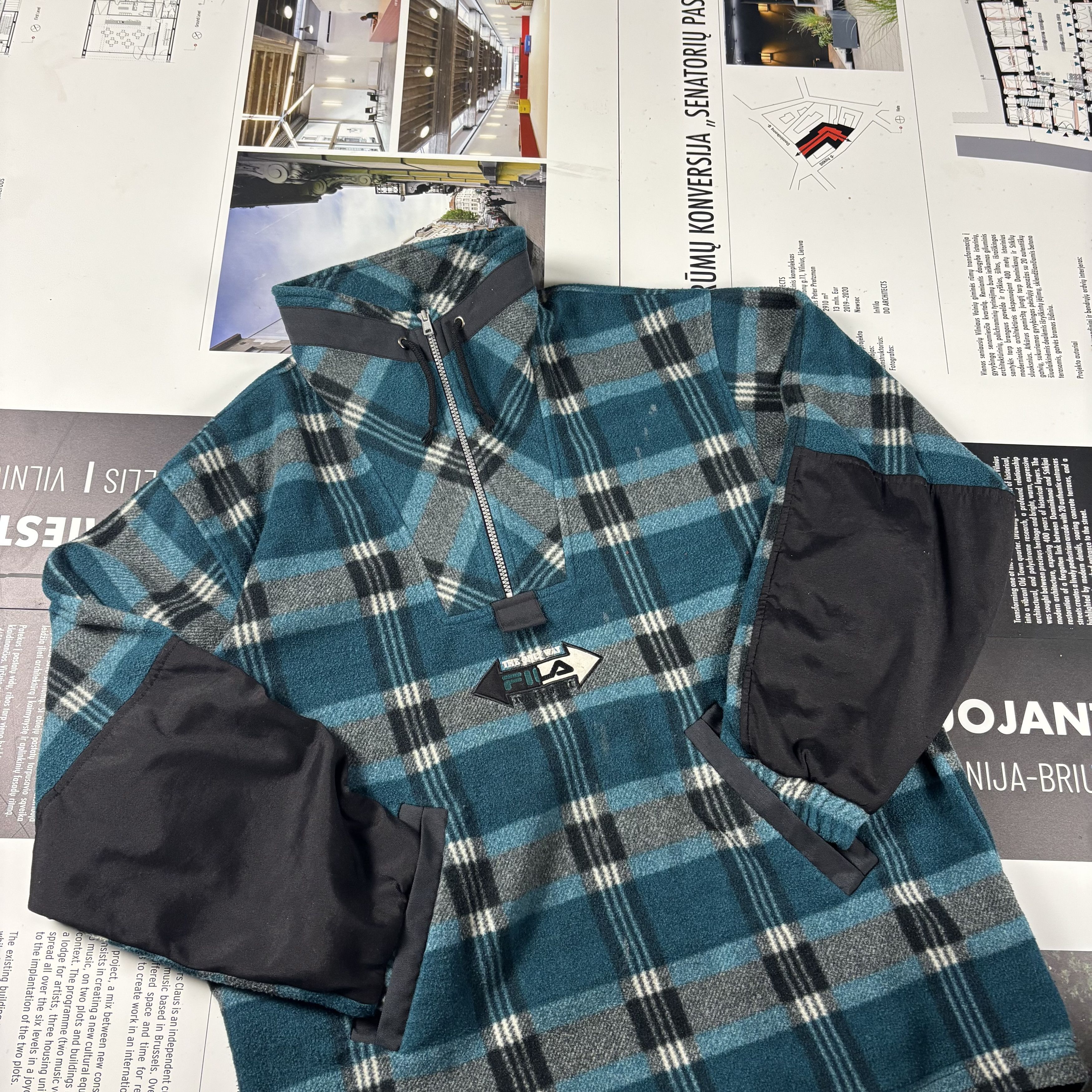 Fila Fila Sweater Size US L / EU 52-54 / 3 - 3 Thumbnail
