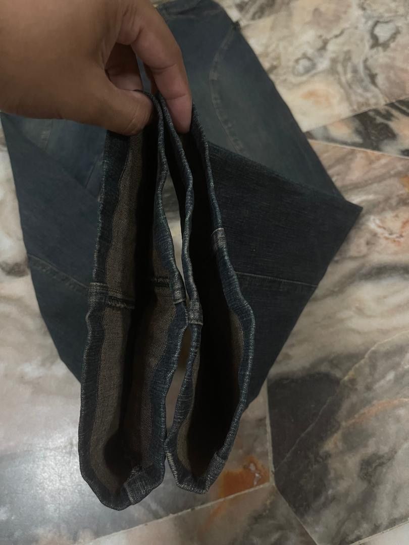 Japanese Brand Vintage Fildire Side Buckle Denim Jeans Inspired Helmut Lang Size 27" / US 4 / IT 40 - 7 Thumbnail