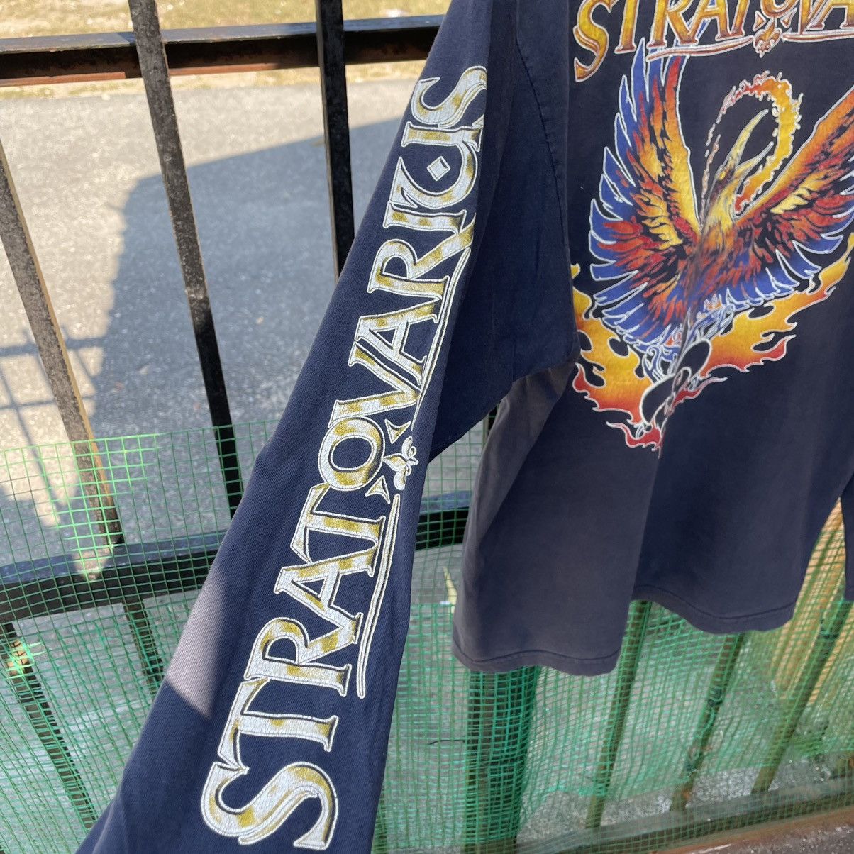 Band Tees 🔥Vintage 90s Stratovarius Power Metal Band Distress Tee Size US L / EU 52-54 / 3 - 13 Thumbnail