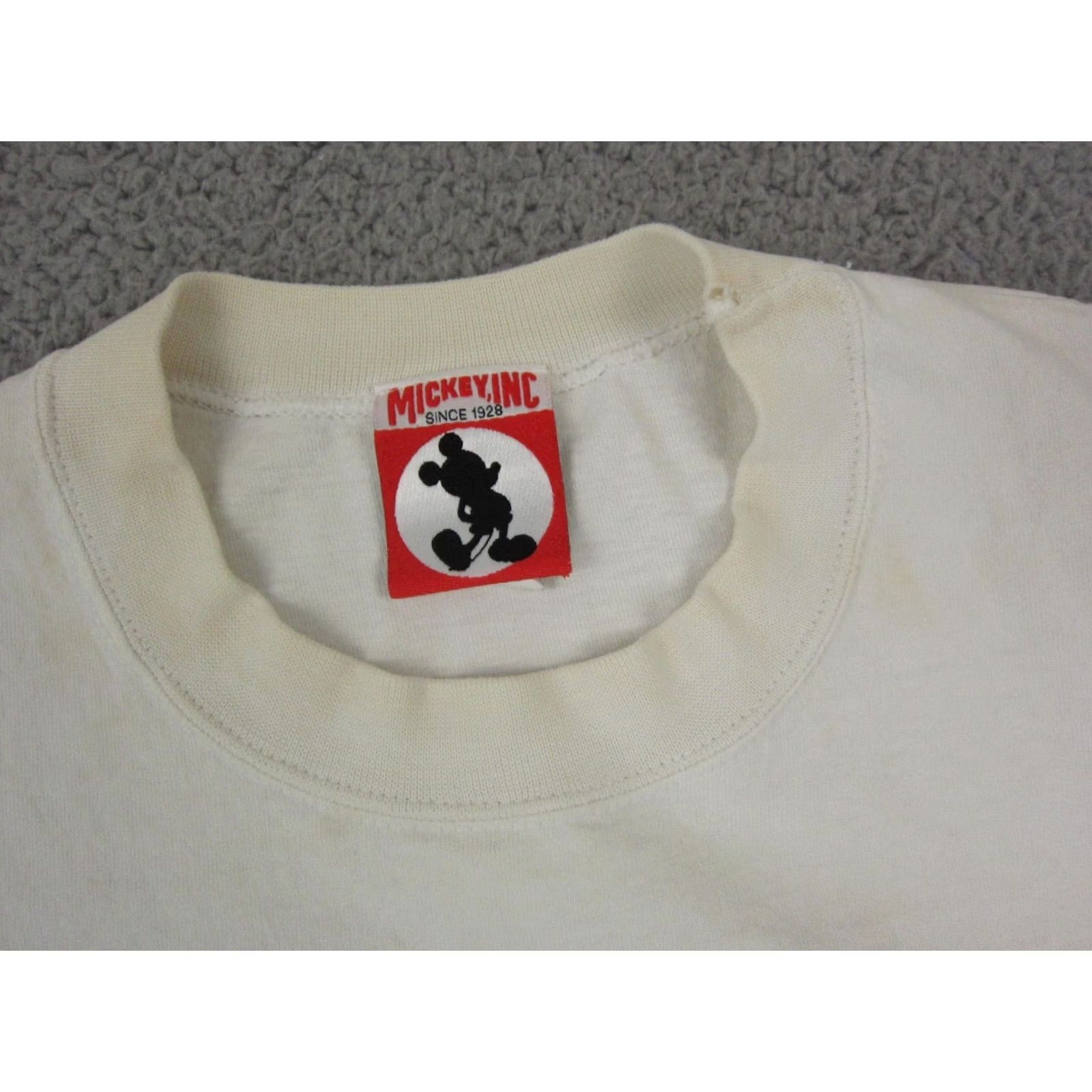 Disney VINTAGE Disney Shirt Mens XL White Mickey Goofy Donald 90s USA Graphic Print T-Shirt Clothing Reg Size US XL / EU 56 / 4 - 3 Thumbnail