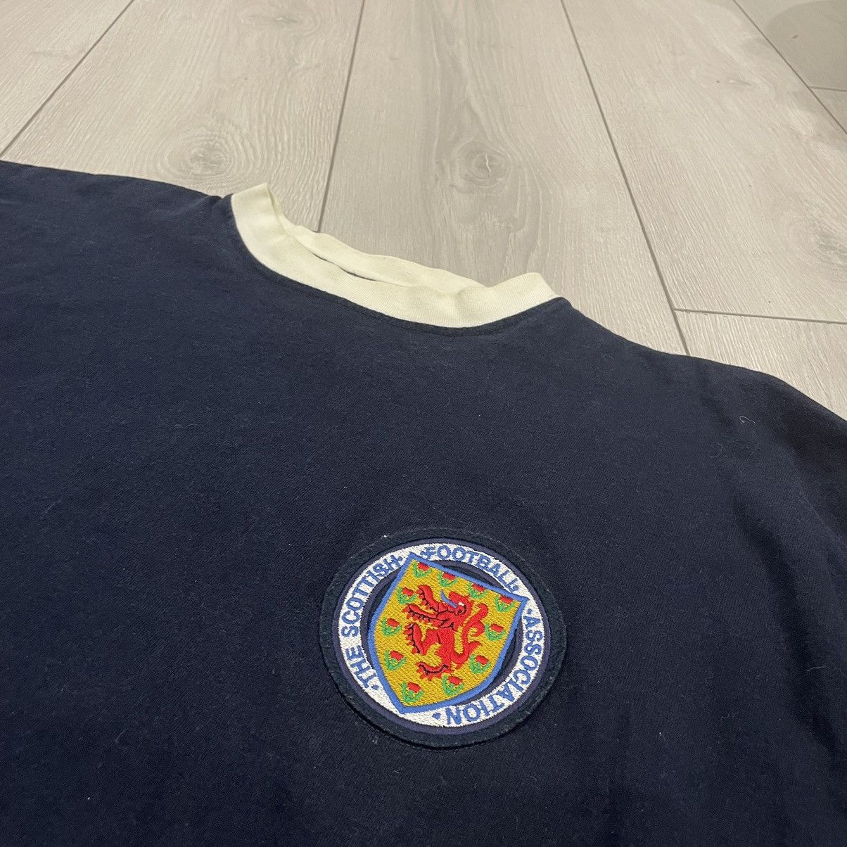 Vintage Scottish 90s polo tee jersey shirt scotland Size US XL / EU 56 / 4 - 2 Thumbnail